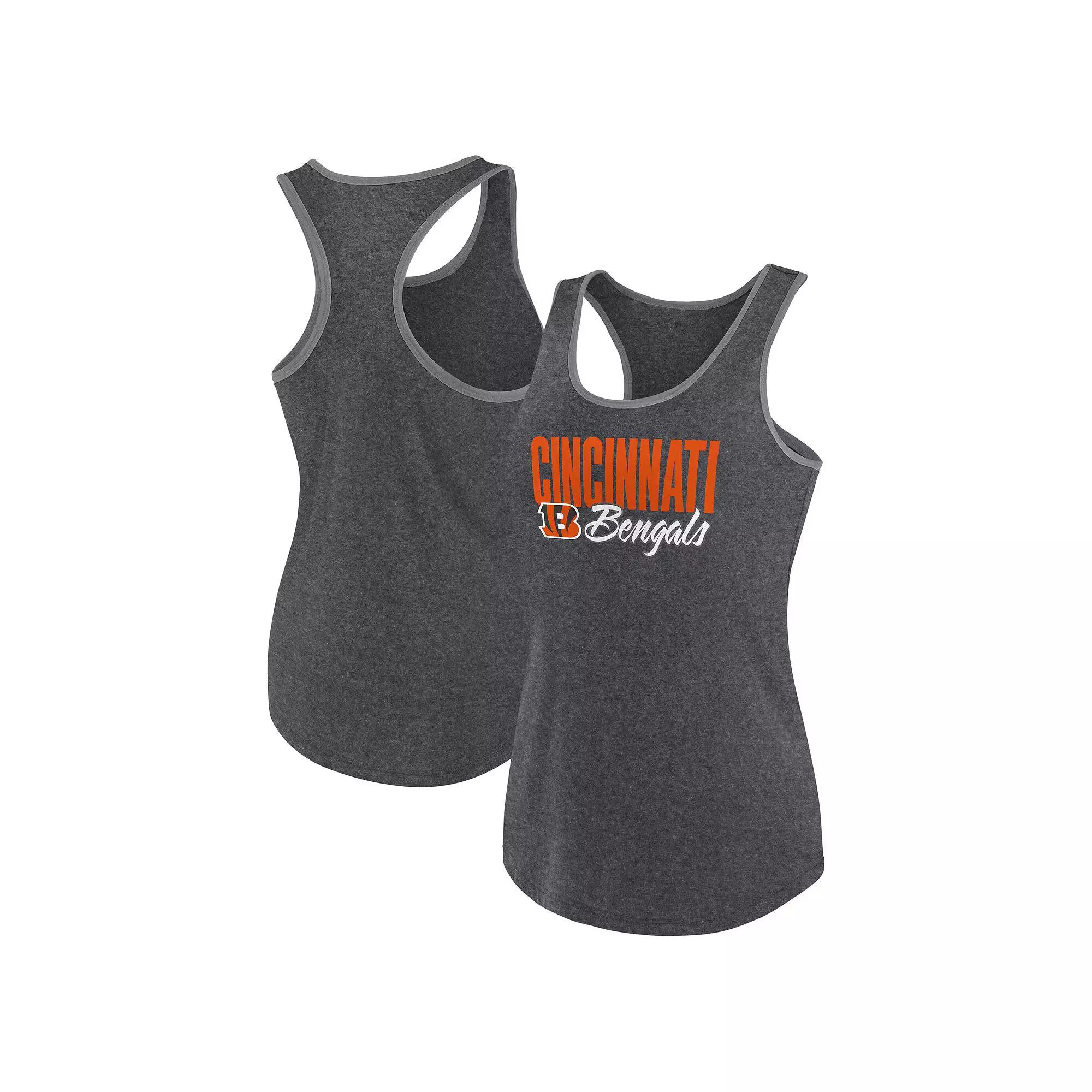 Women's Fanatics Branded Heather Black Cincinnati Bengals Plus  Product Image