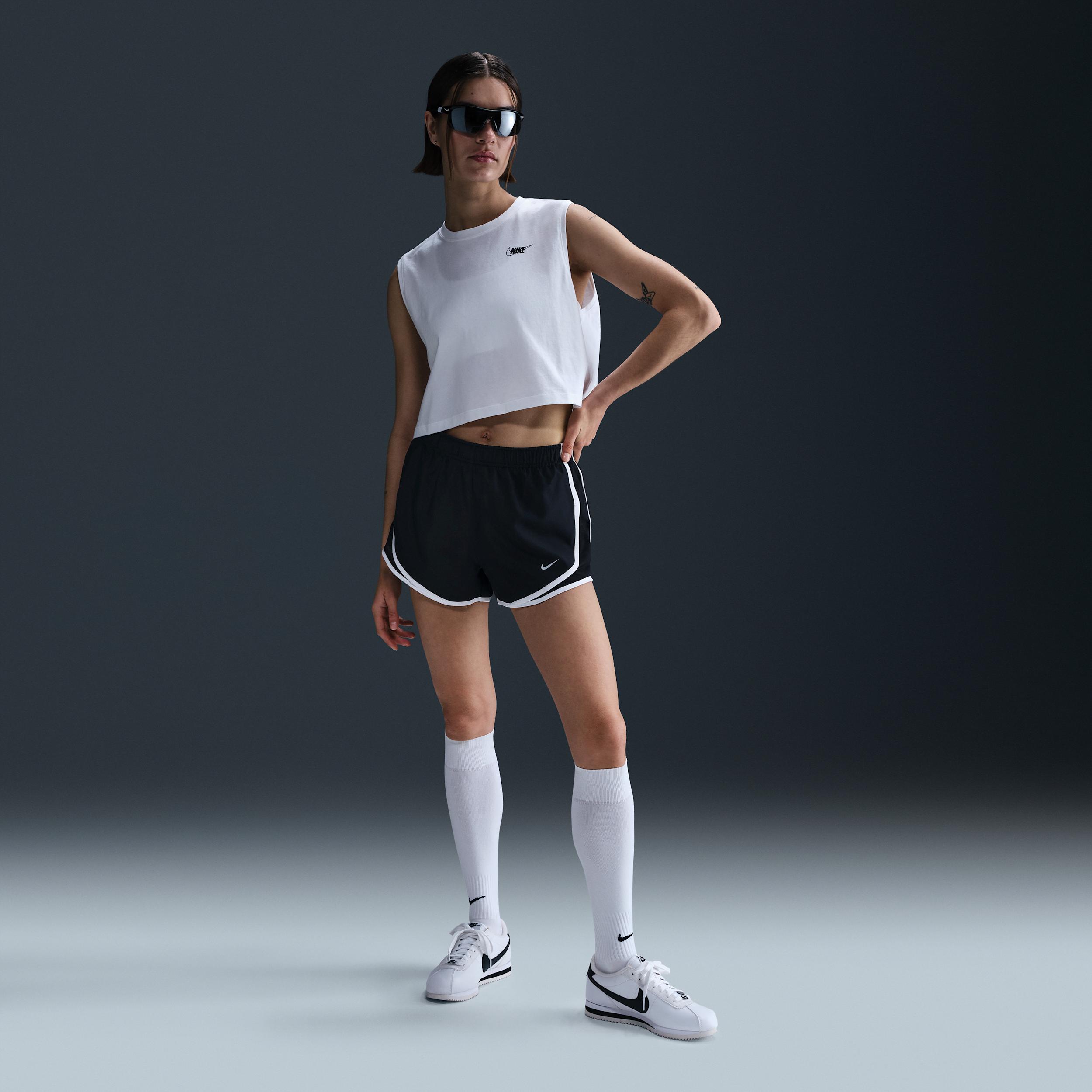 Women's Nike Sportswear Club Sleeveless Cropped Graphic T-Shirt Product Image