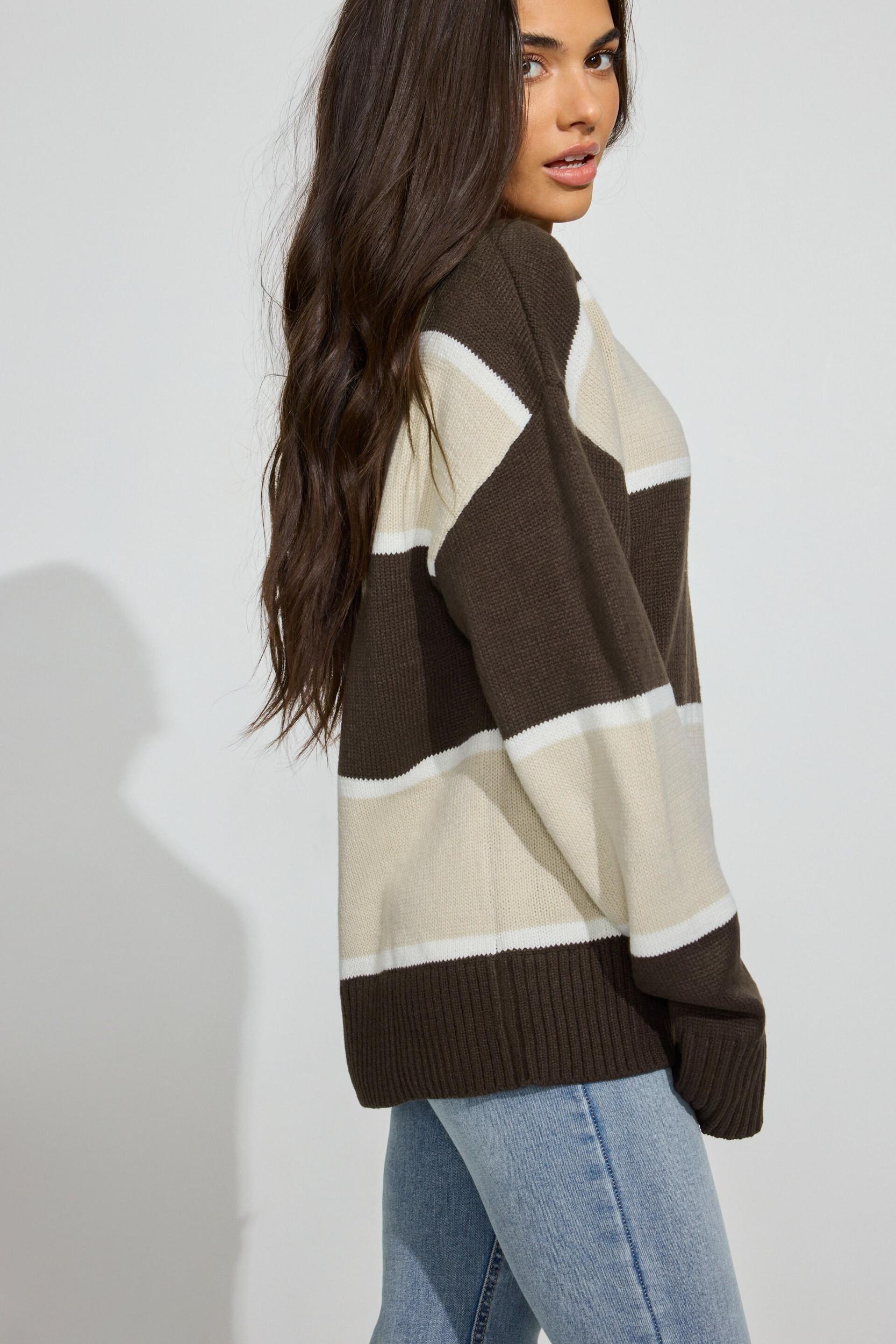 Smooth Scoop Neck Long Sleeve Top Product Image