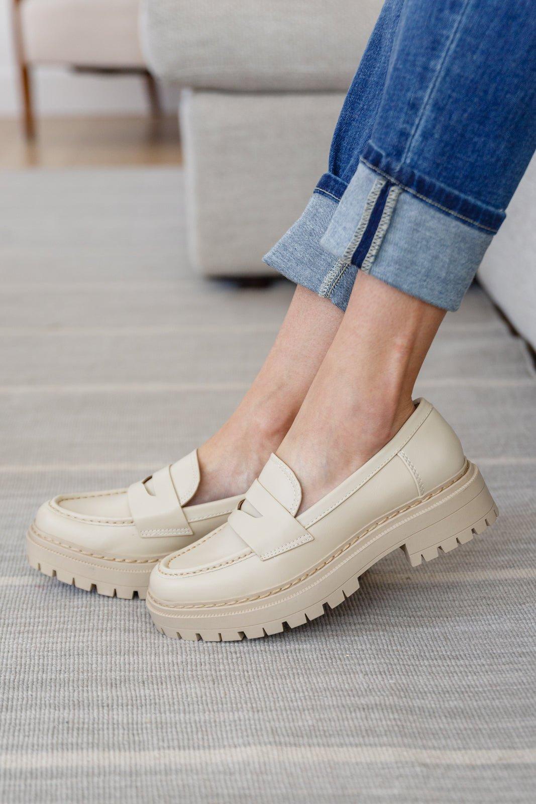 Penny For Your Thoughts Loafers in Bone (Online Exclusive) Product Image
