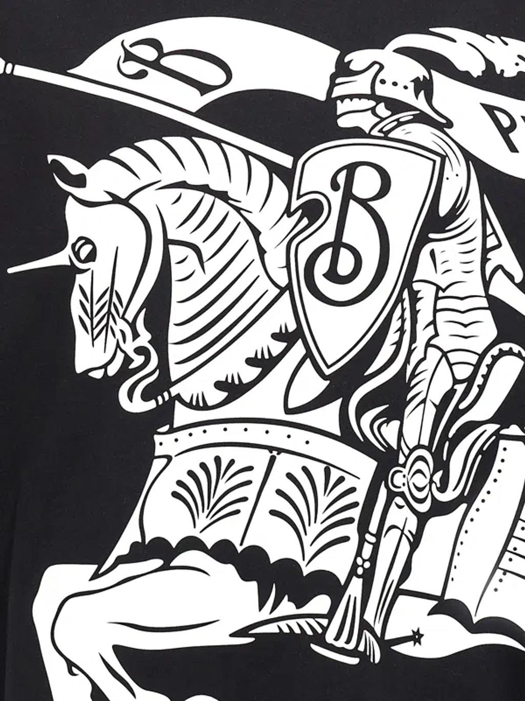 Equestrian Knight-print cotton T-shirt Product Image