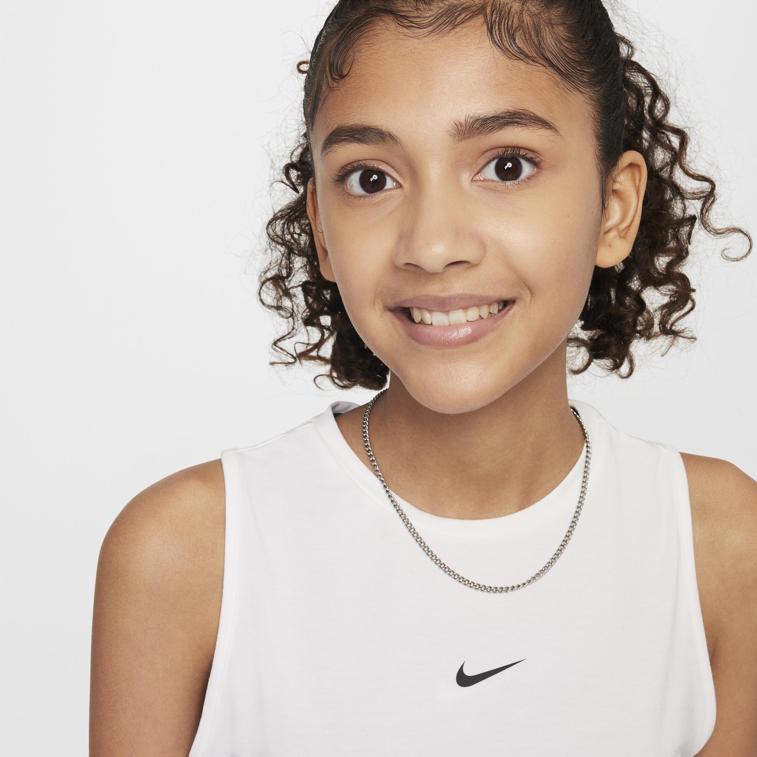 Womens Nike Pro Girls Dri-FIT Training Tank Top | FV2422-100 Product Image