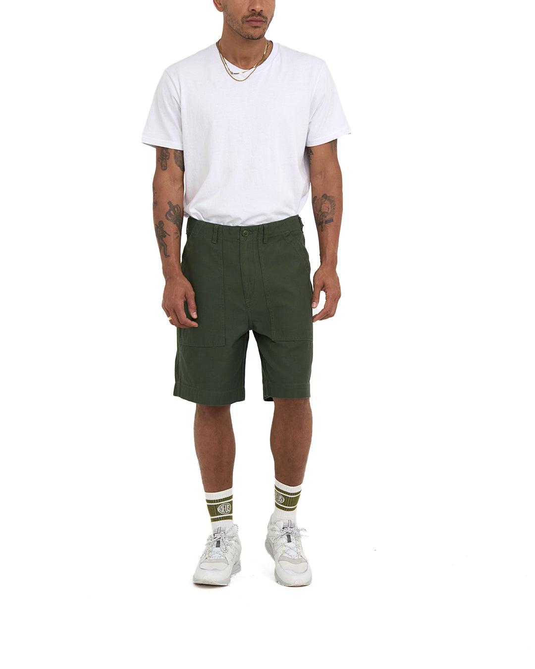 Harris Cordura Fatigue Short - Olive Product Image