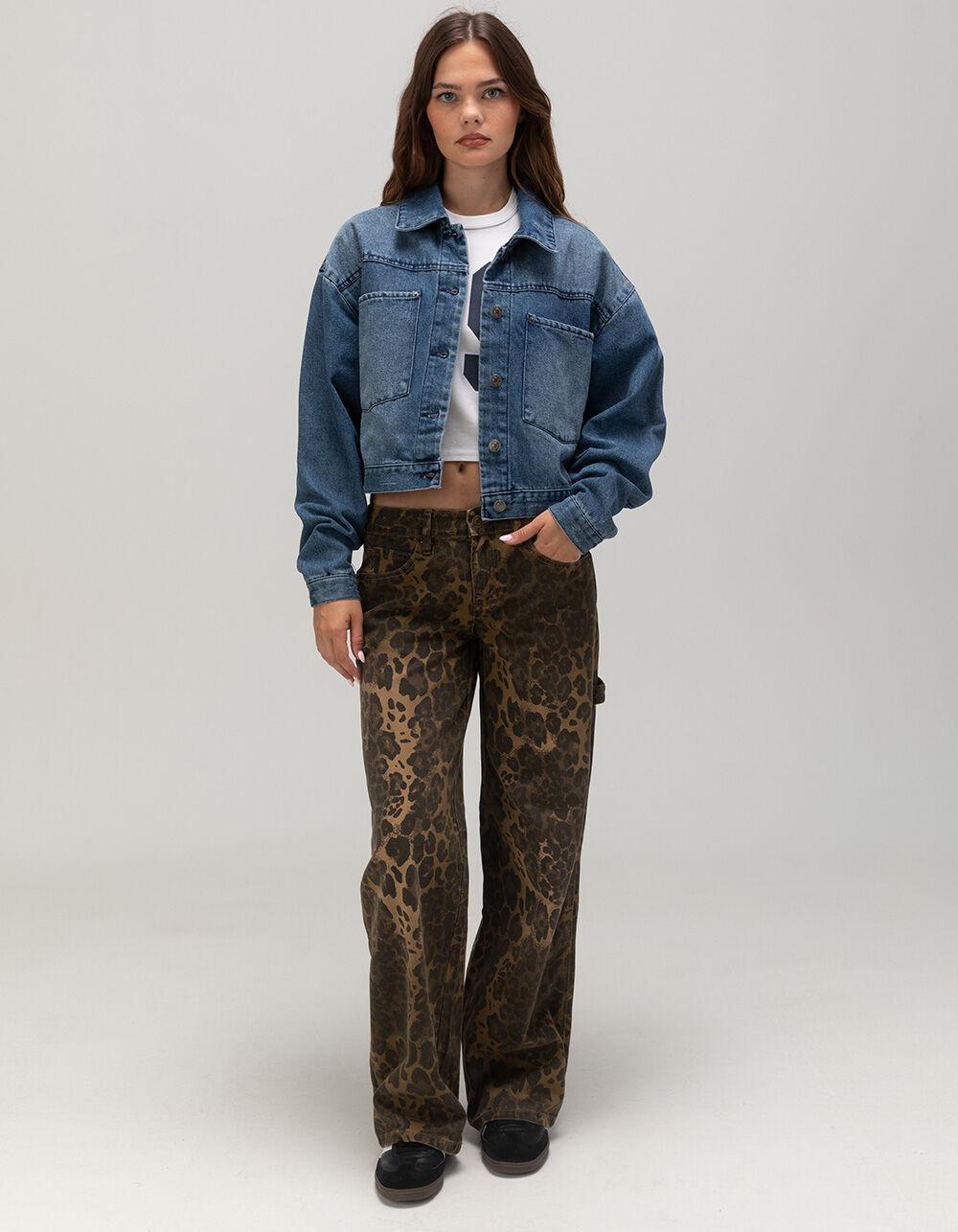 RSQ Womens Denim Jacket - MEDIUM WASH Product Image