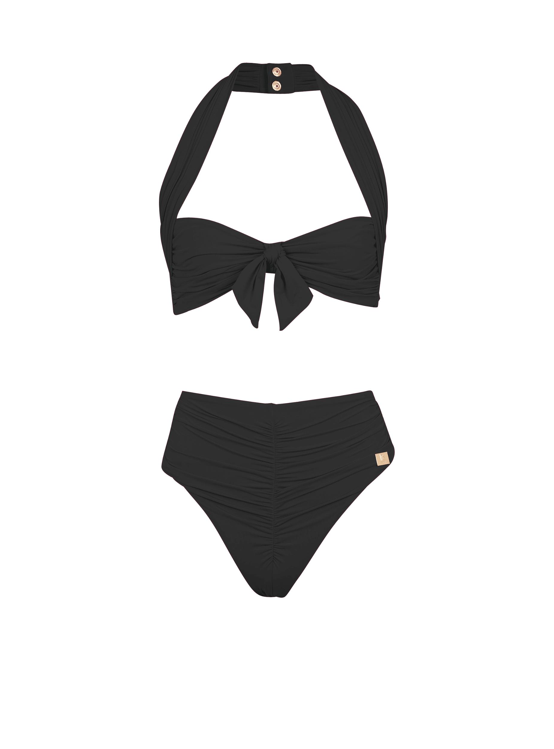 Plain two-piece swimsuit Product Image