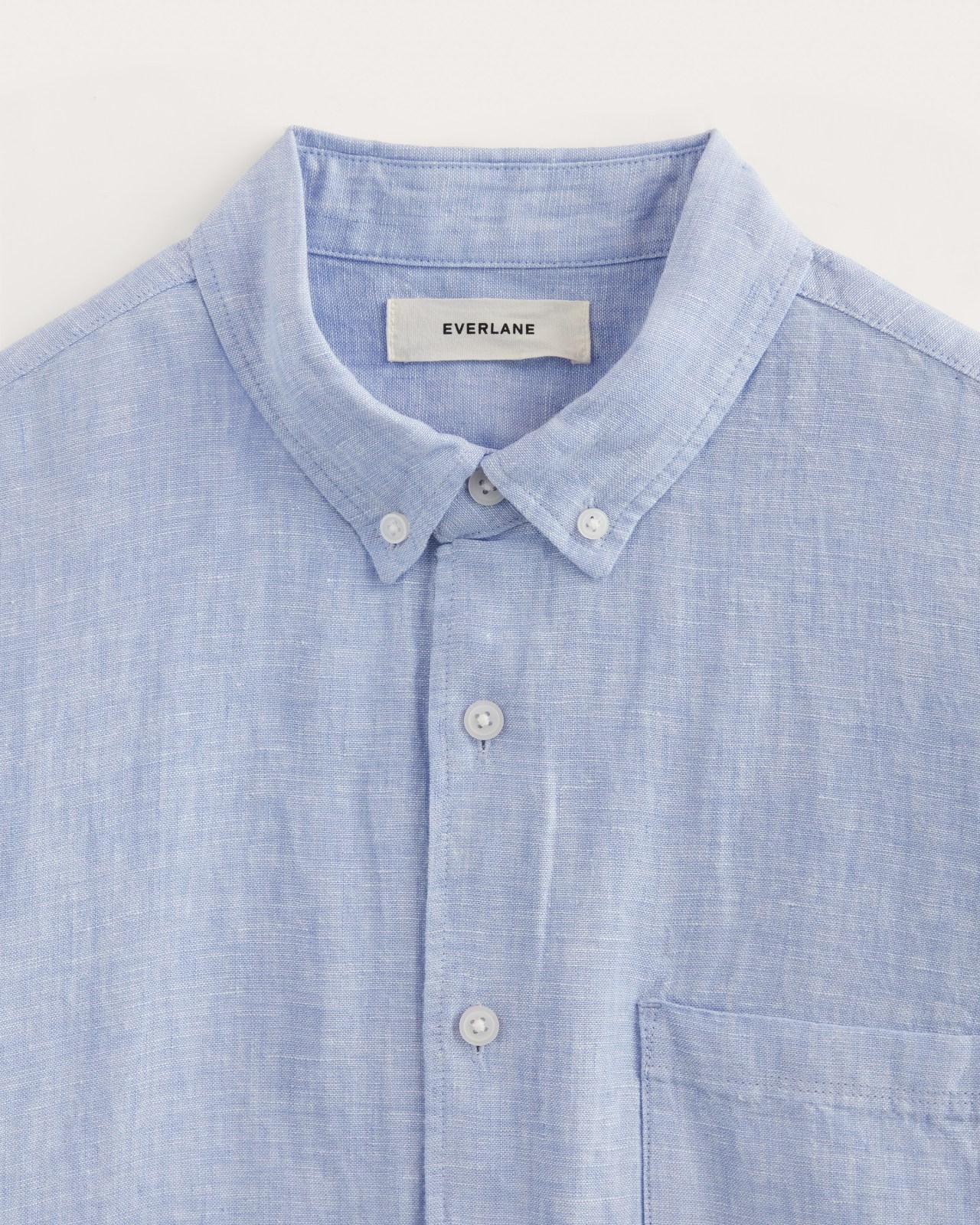 Mens Classic Short-Sleeve Shirt in Linen by Everlane Product Image