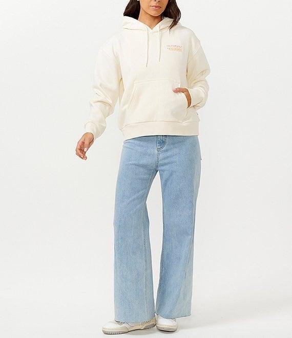 Rip Curl Sun To Sea Relaxed Long Sleeve Fleece Hoodie Product Image