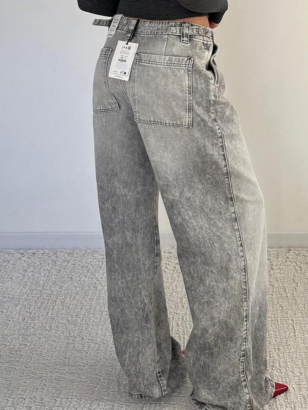 Retro Wash Boyfriend Jeans Product Image