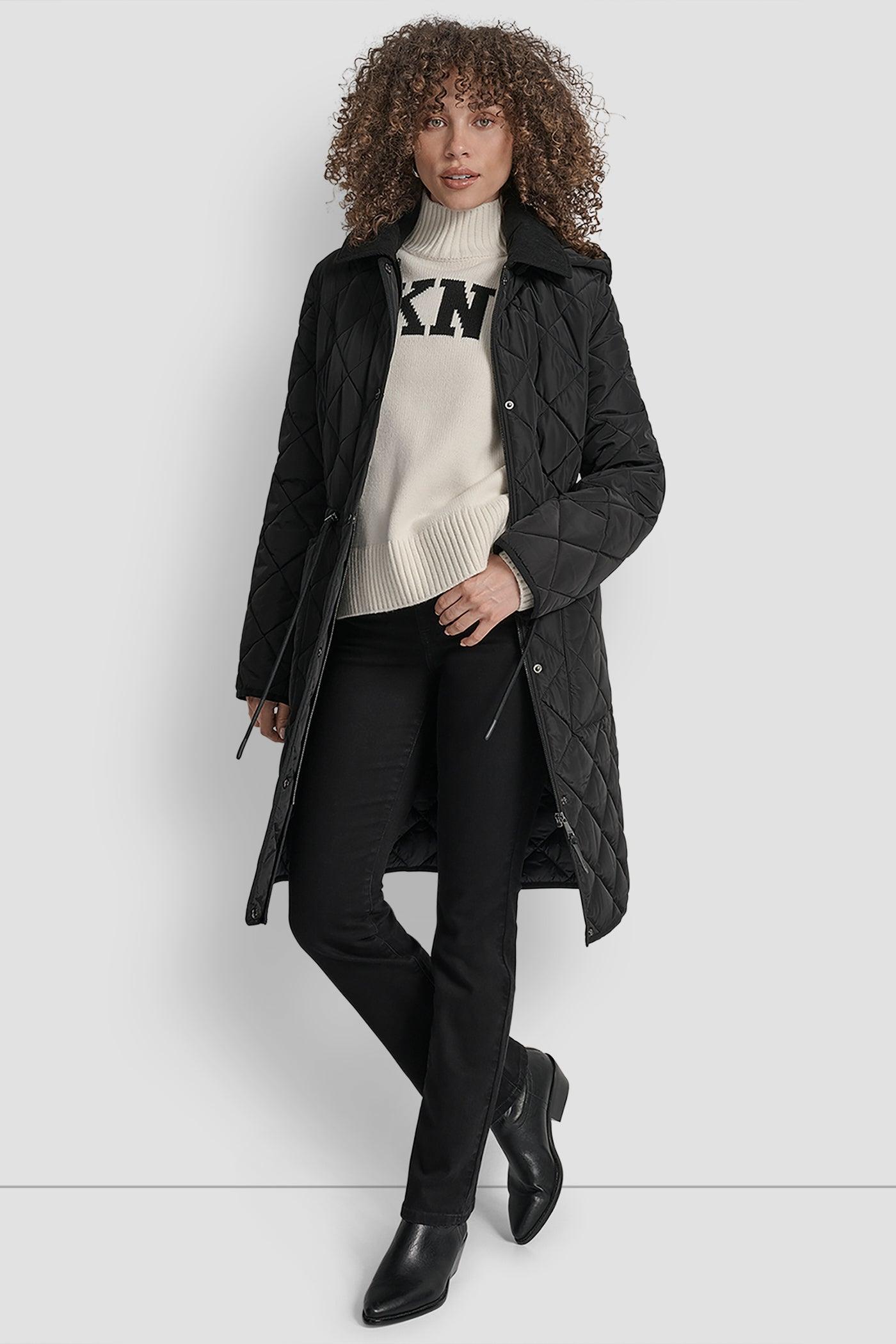 LONG QUILTED COAT Product Image