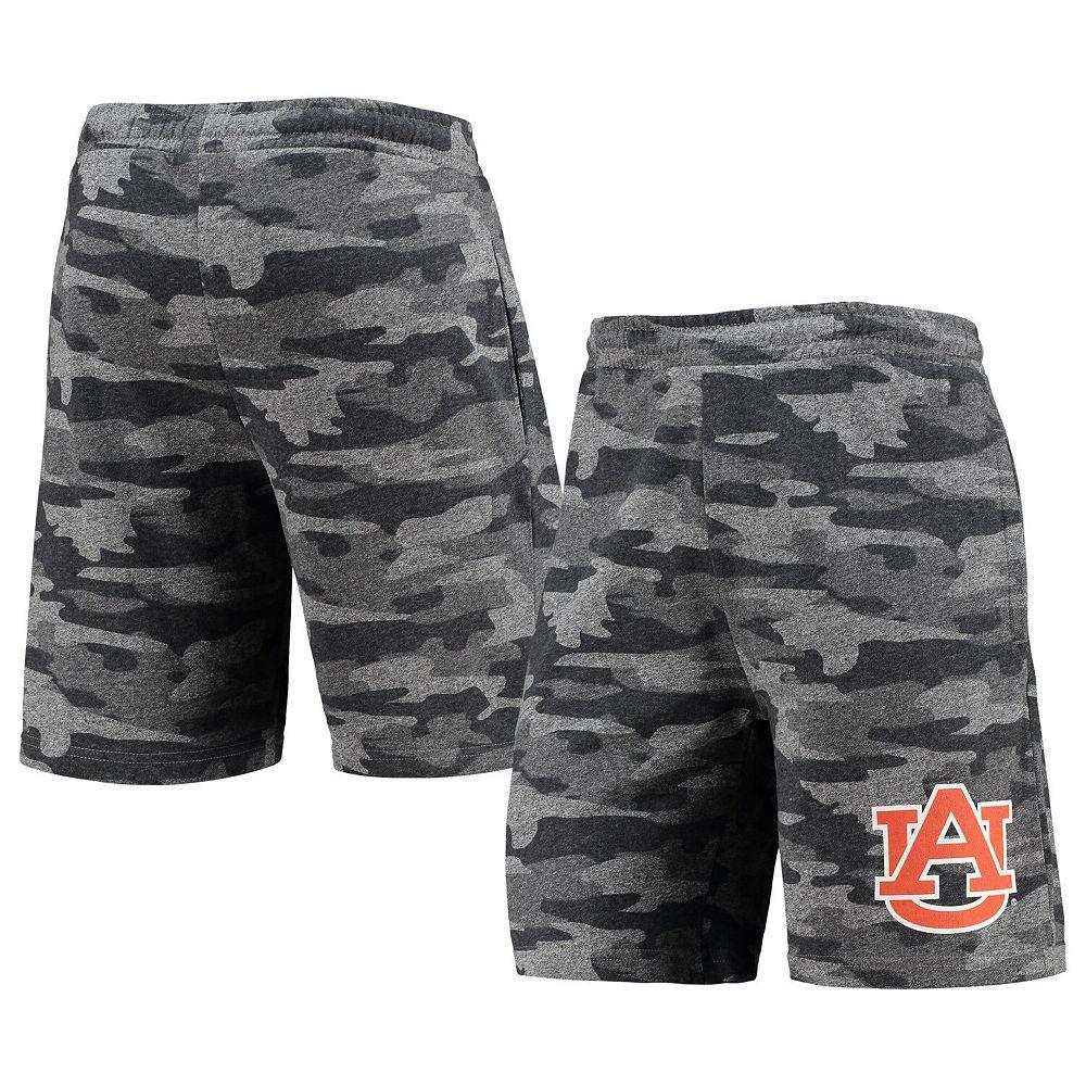 Men's Concepts Sport Charcoal/Gray Auburn Tigers Camo Backup Terry Jam Lounge Shorts, Size: Medium Product Image