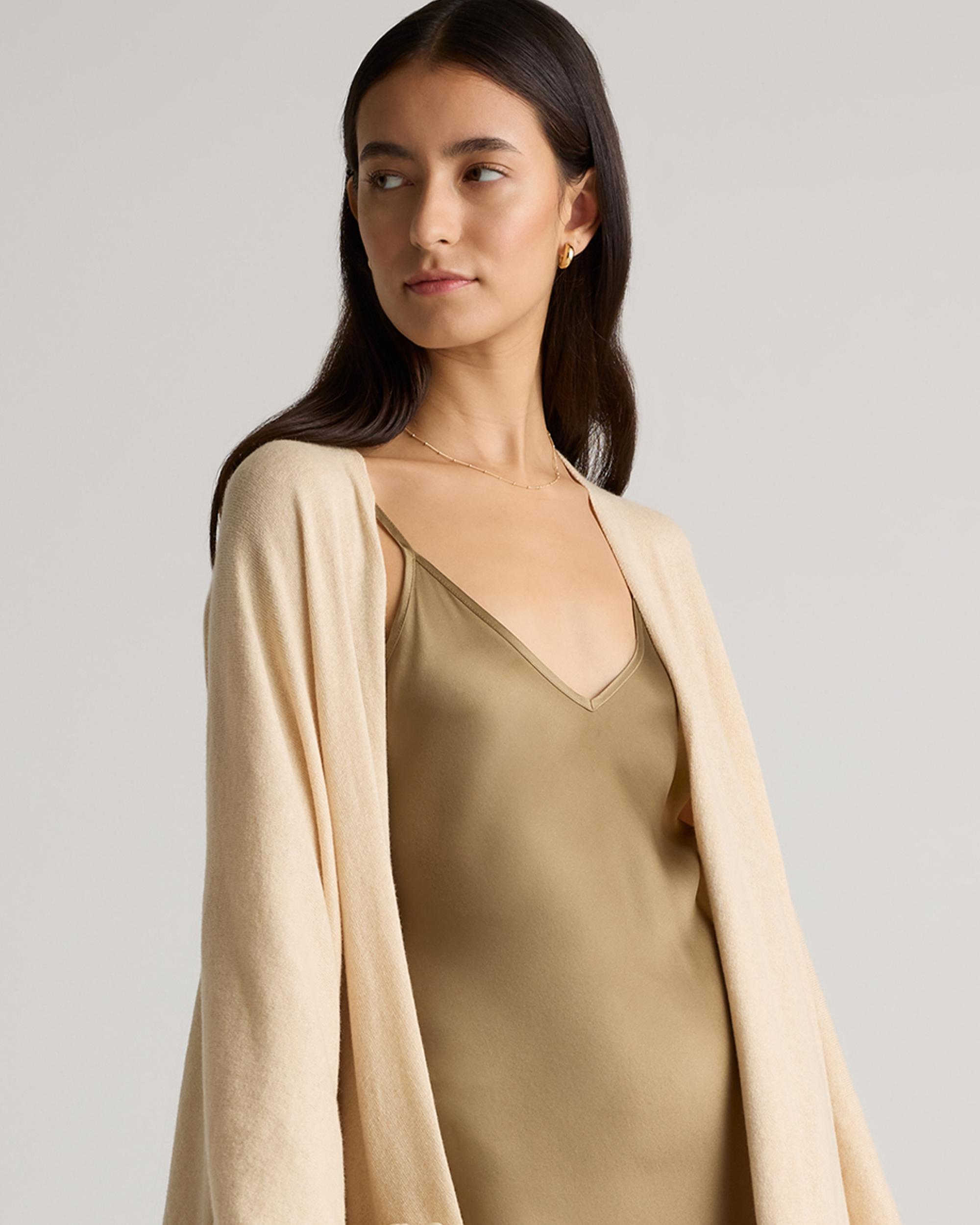 Quince | Women's Cotton Cashmere Ruana Product Image