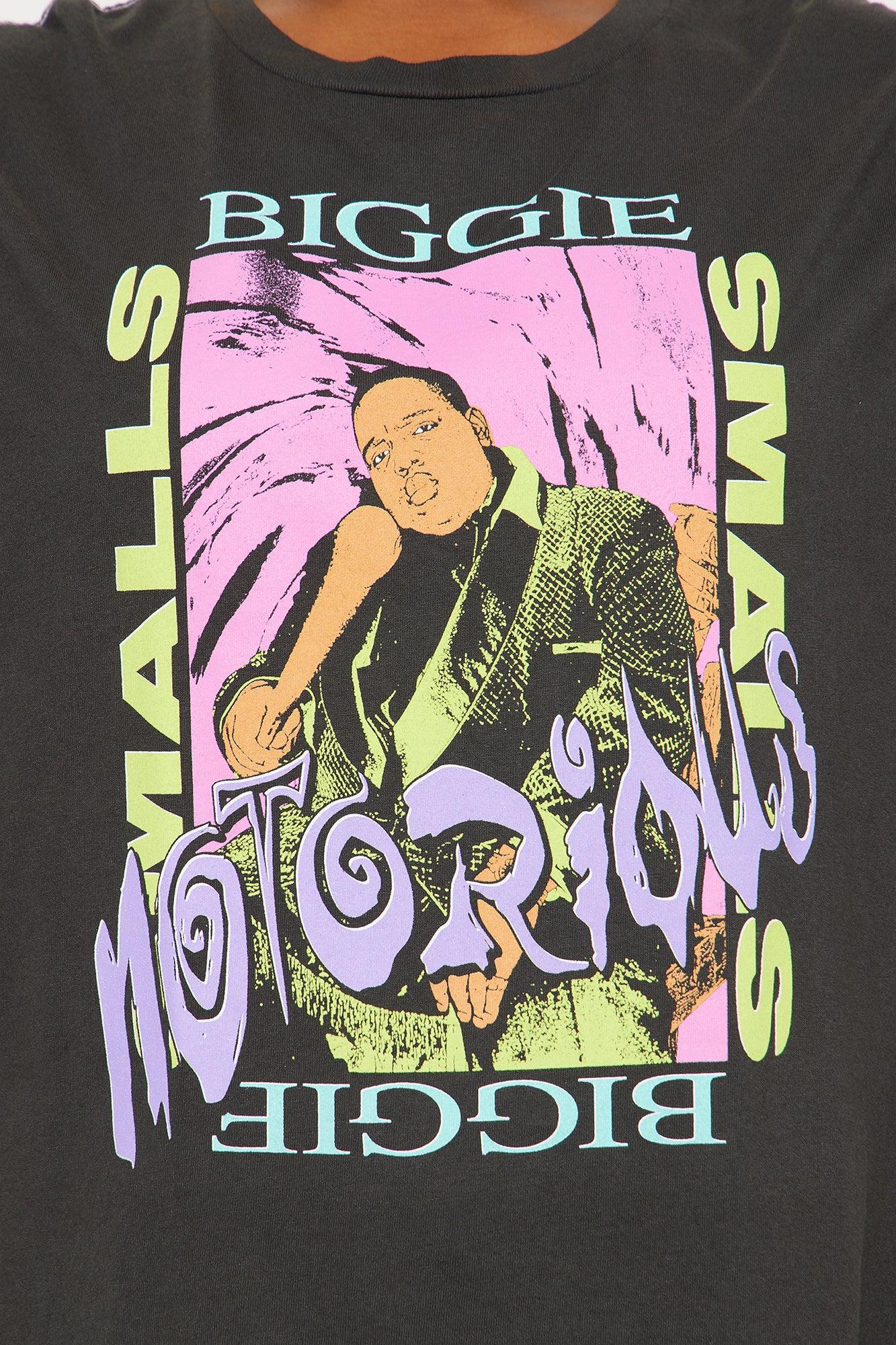 Notorious Biggie 1995 Oversize Merch Tee - Black Female Product Image