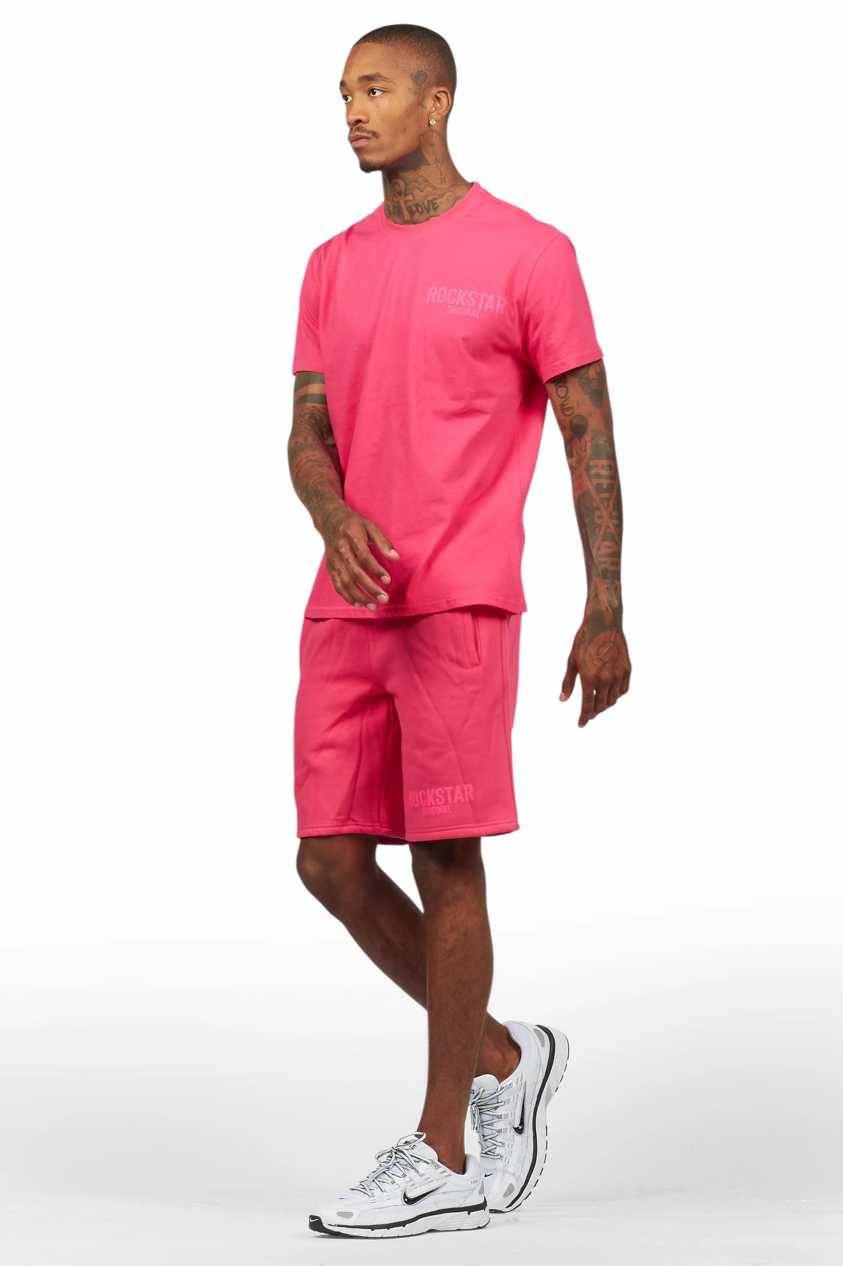 Sana Fuschia Short Set Male Product Image