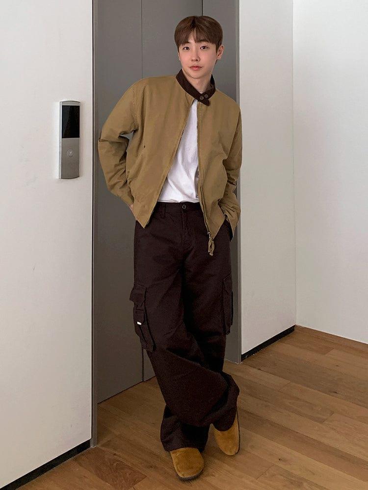 RT No. 12409 CONTRAST COLLAR WORK JK Product Image