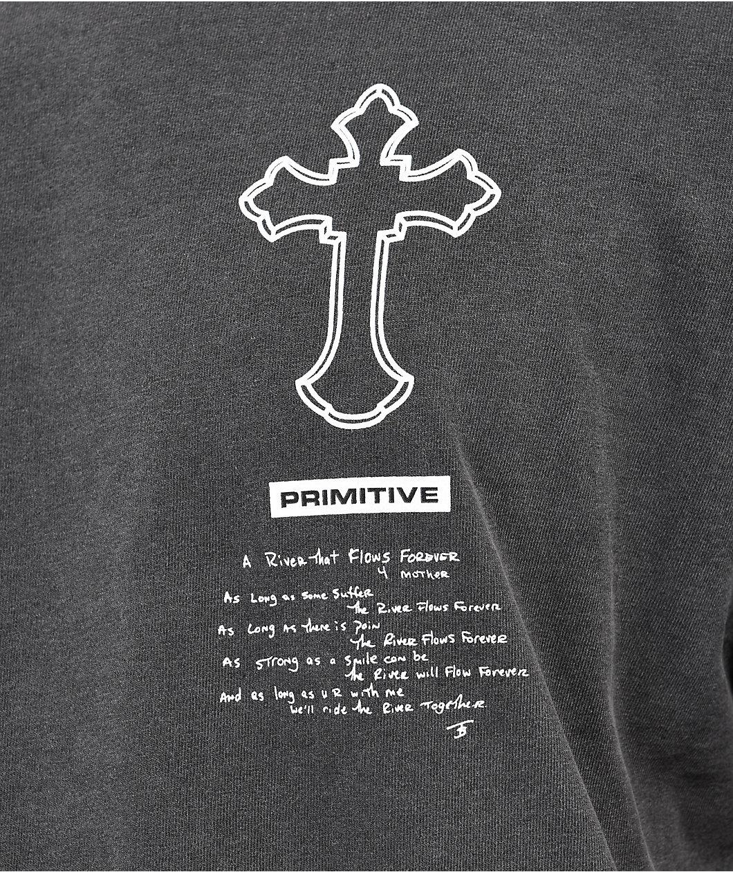 Primitive x Tupac Forever Black Wash T-Shirt Product Image