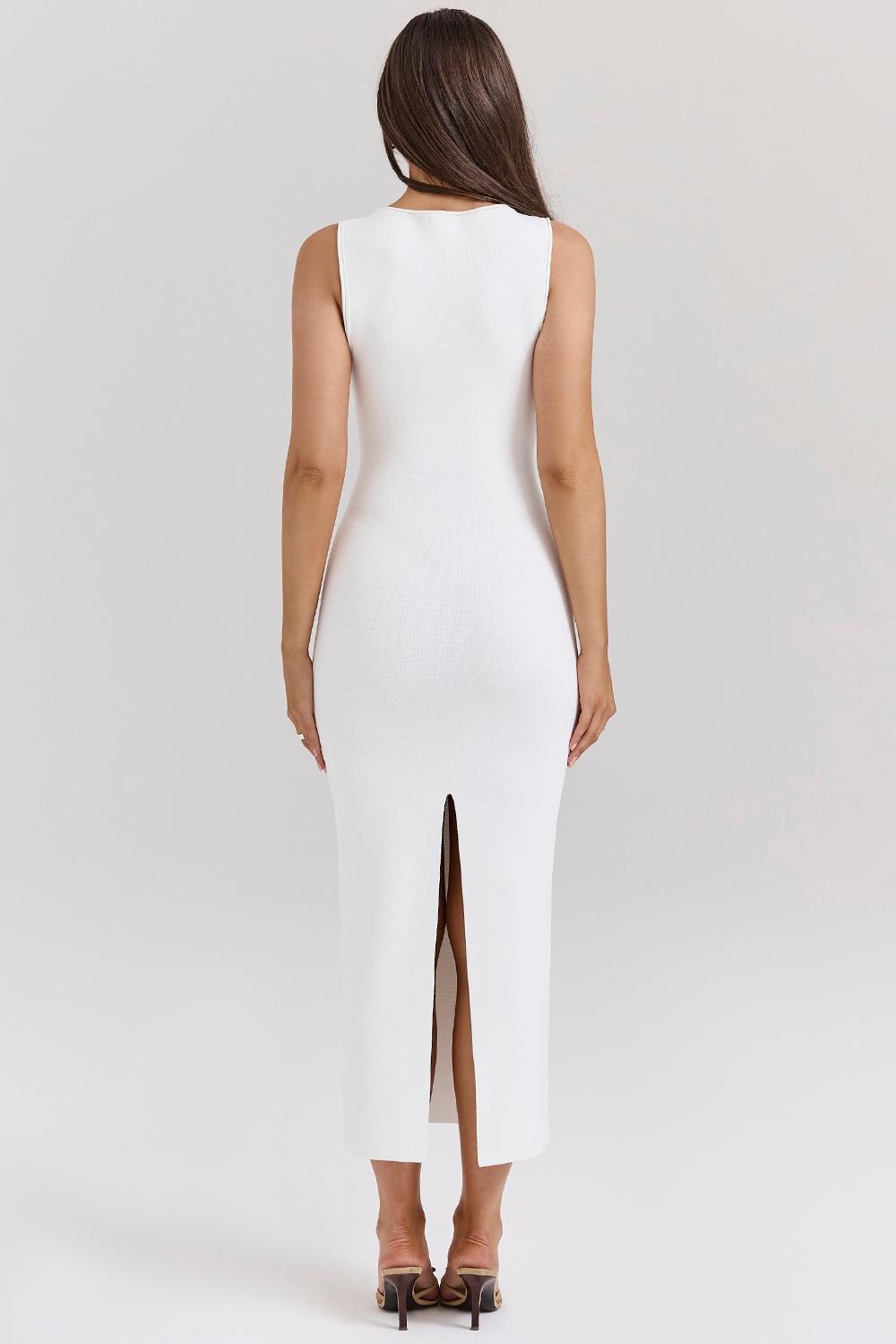 Noli  white sleeveless maxi dress Product Image