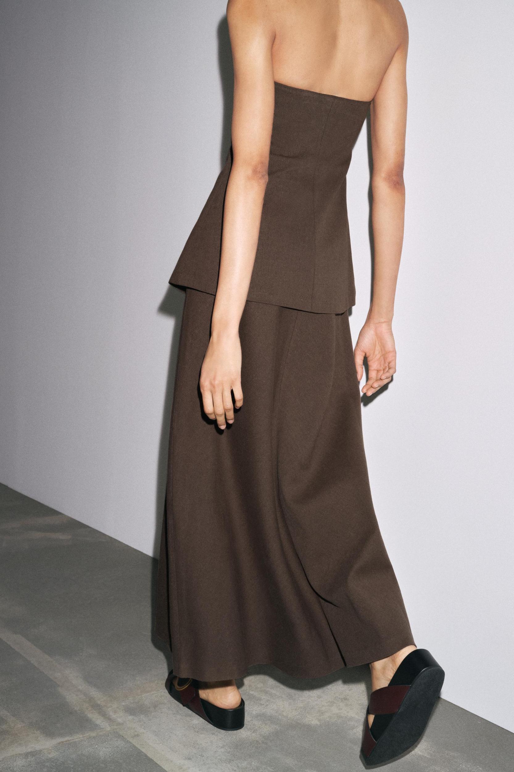 ZW COLLECTION STRAPLESS DRESS Product Image