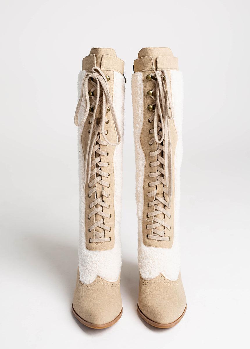 Kiko Tall Boots in Tan Female Product Image