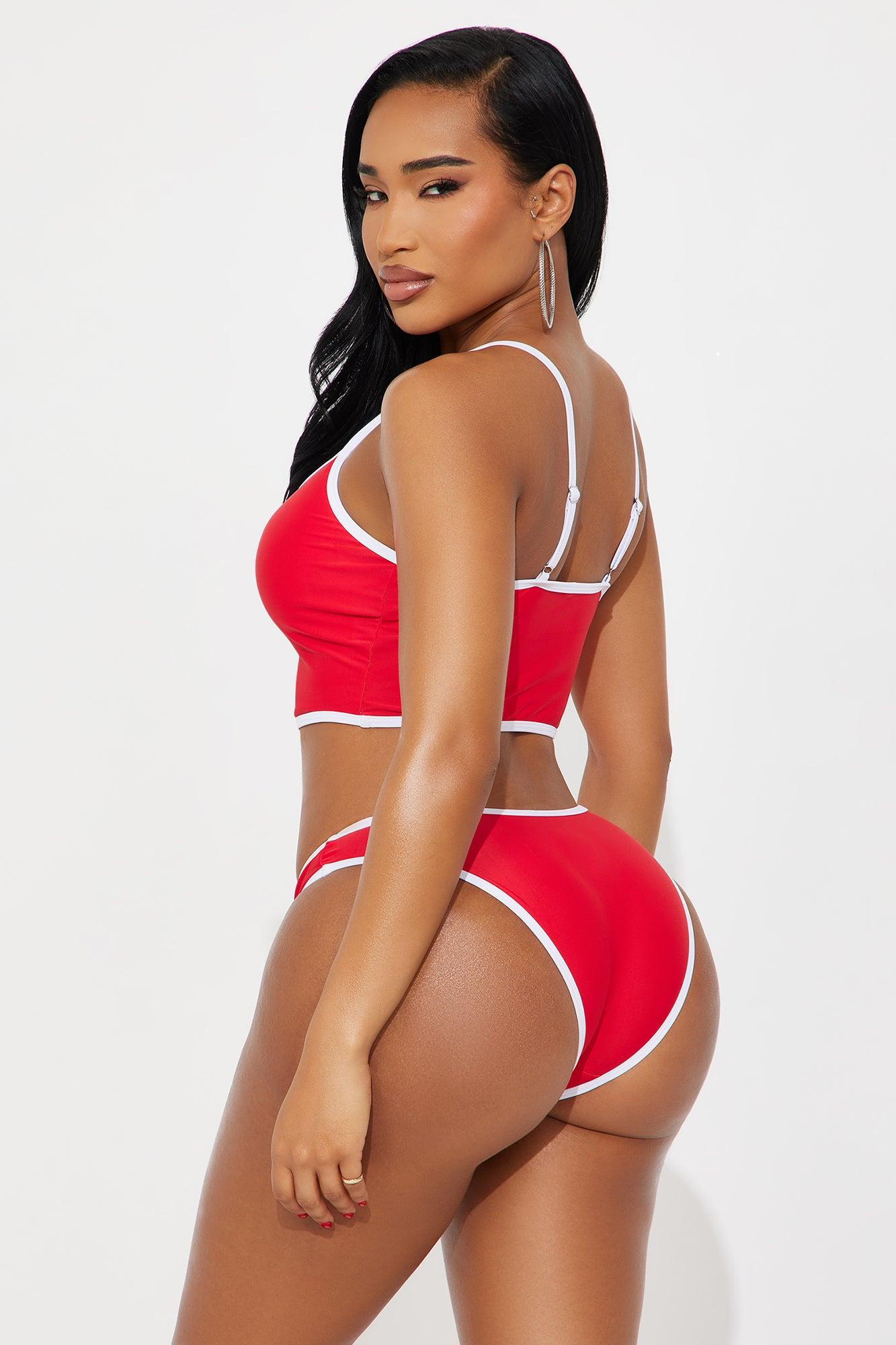 Honolulu Tankini 2 Piece Bikini - Red Female Product Image