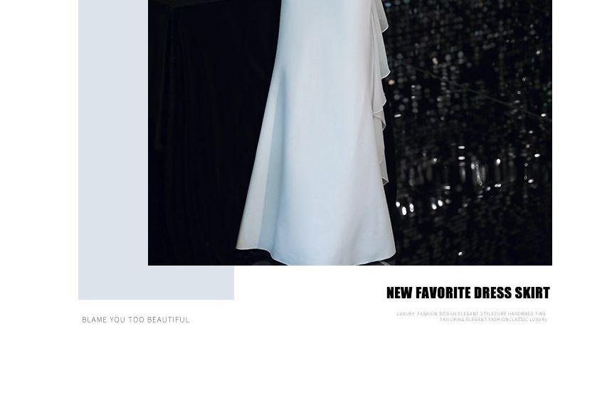 Sleeveless Plain Ruffle Panel Mermaid Wedding Gown Product Image