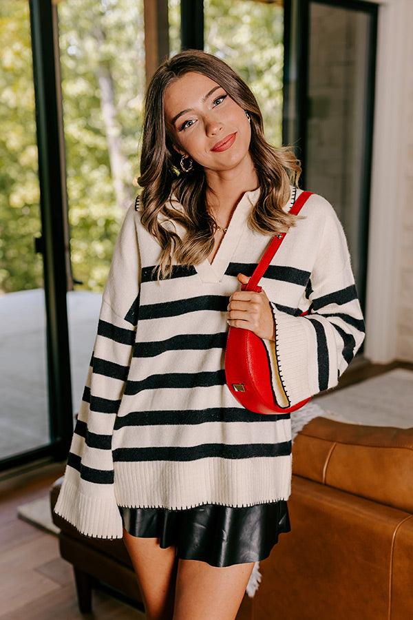 Woodland Walk Stripe Sweater Product Image