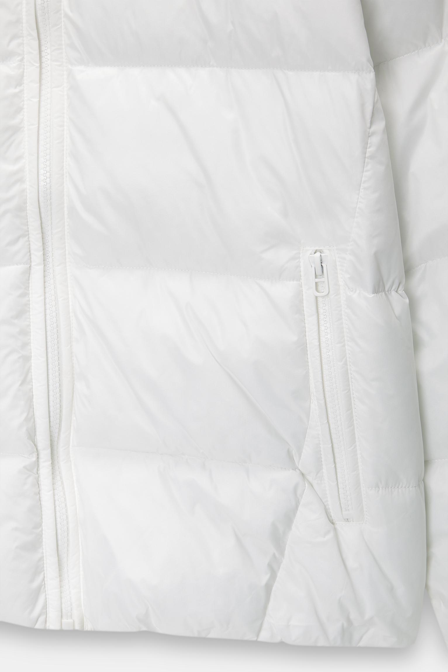 Lightweight puffer jacket with hood Product Image