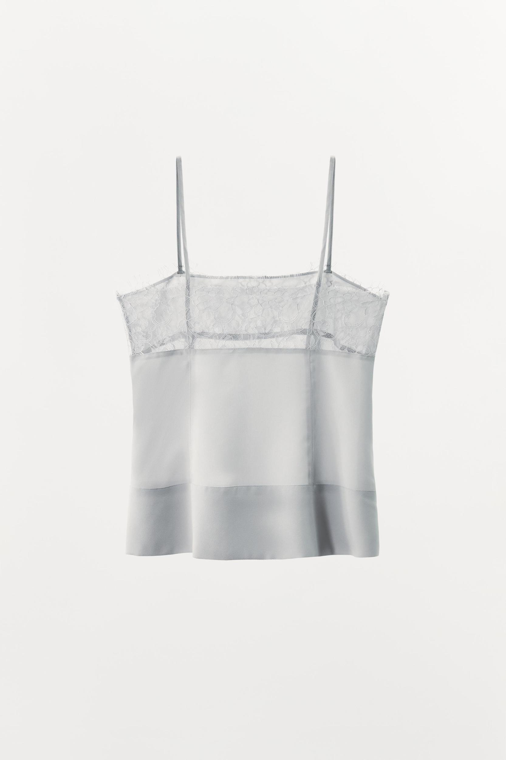 GEORGETTE LACE TOP Product Image