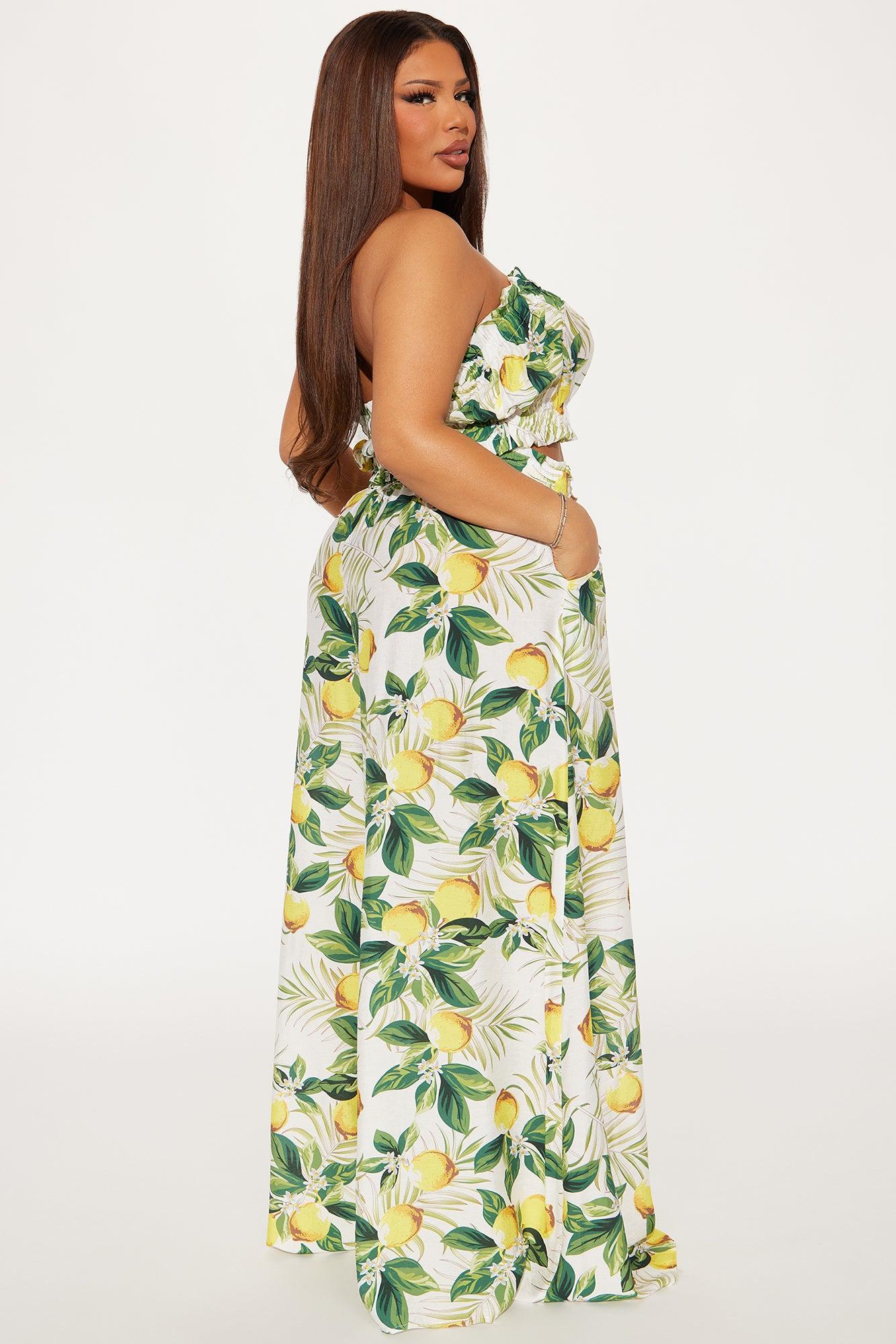 Limoncello Pant Set - Yellow Product Image