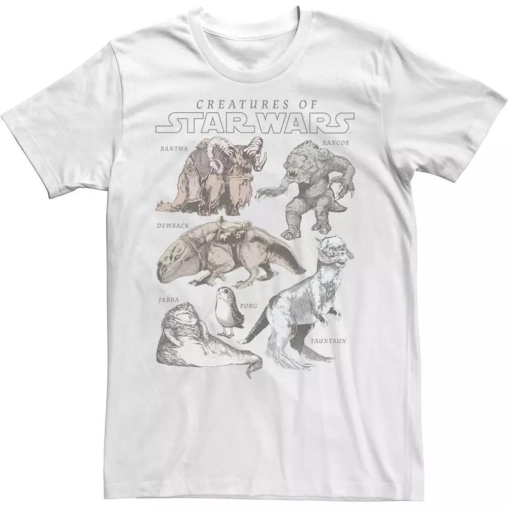 Men's Star Wars Creatures Retro Tee,  Product Image