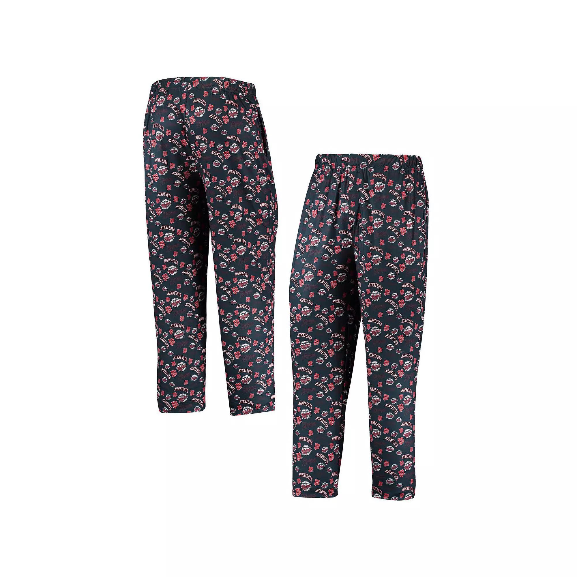 Men's FOCO Navy Minnesota Twins Cooperstown Collection Repeat Pajama Pants,  Product Image