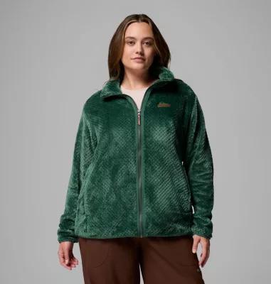 Columbia Womens Fire Side II Sherpa Full Zip Fleece - Plus Size- Product Image