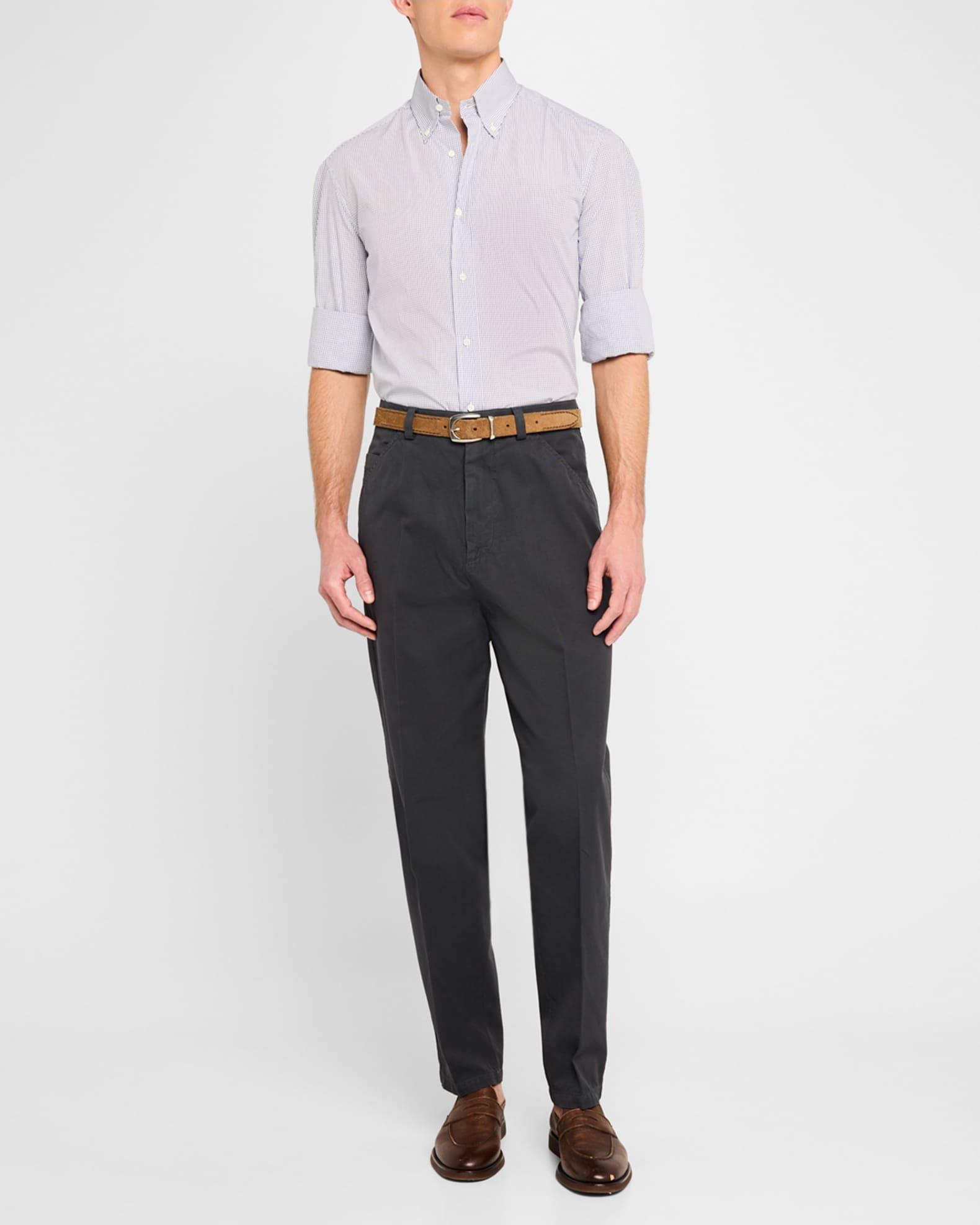 Men's Exclusive Cotton Five-Pocket Pants Product Image