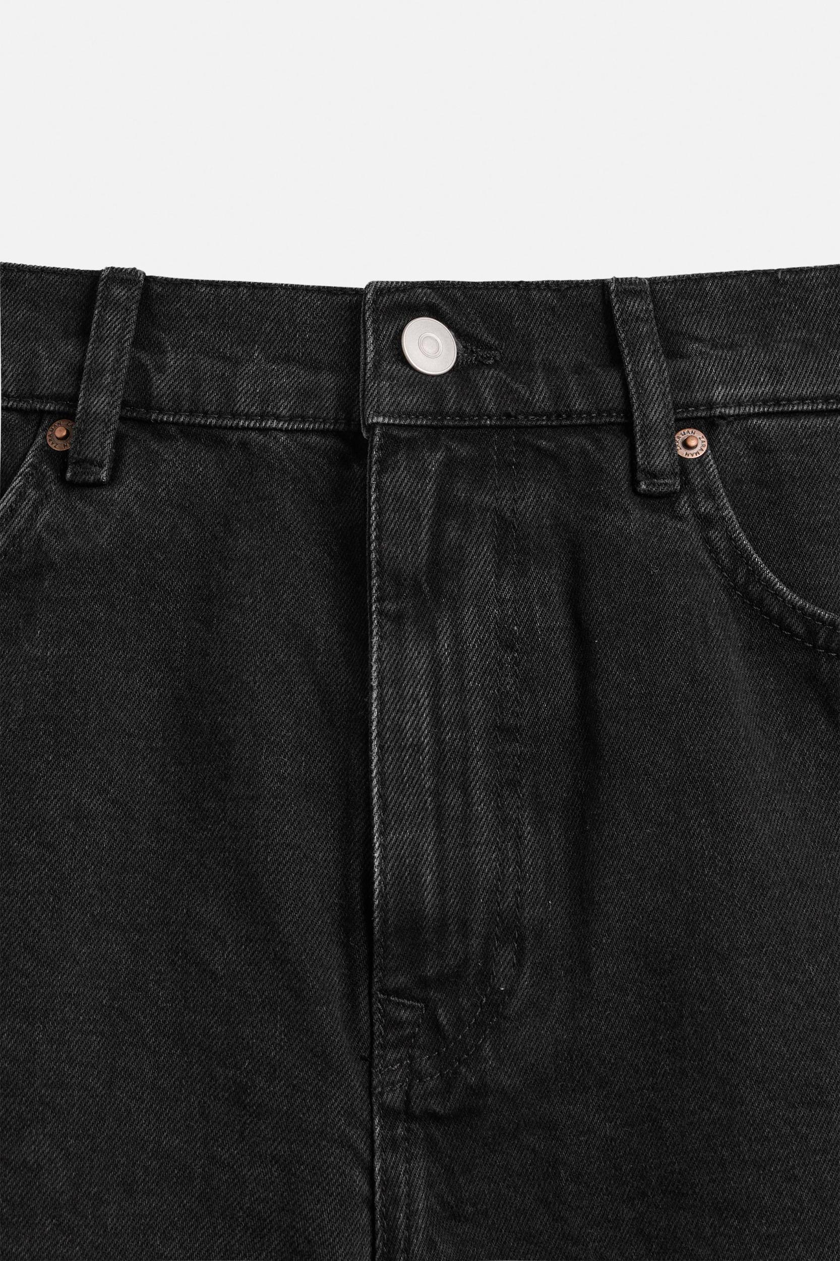 DENIM MINI SHORTS Product Image