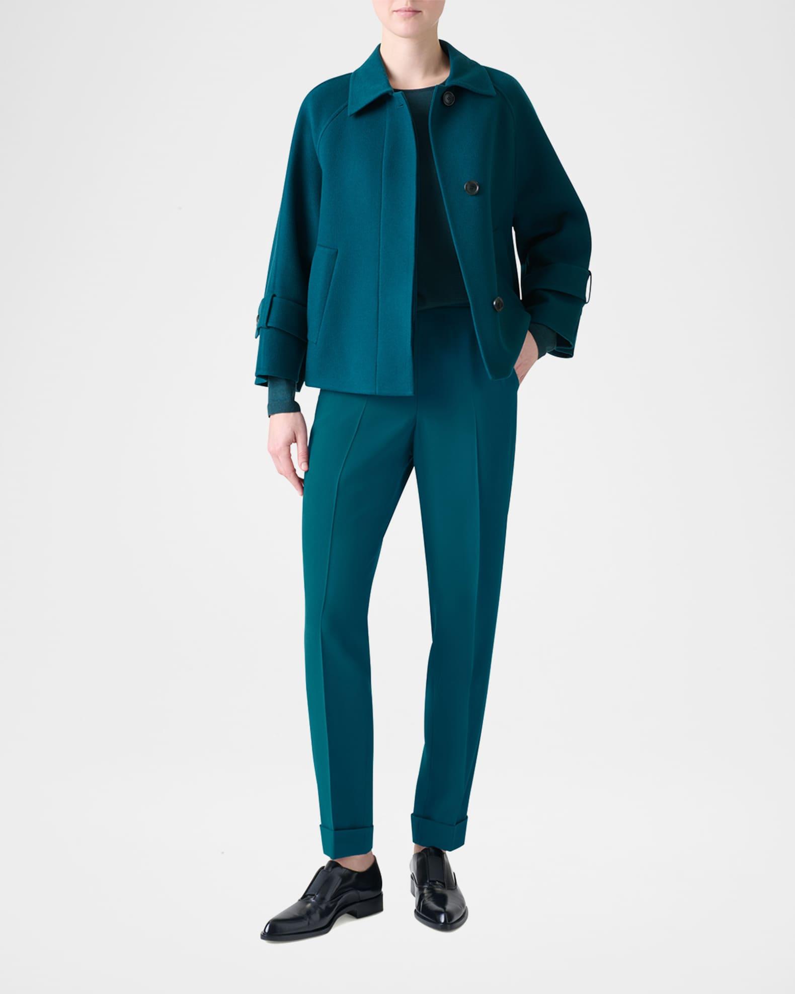 Alisa Cashmere Double-Face A-Line Jacket Product Image