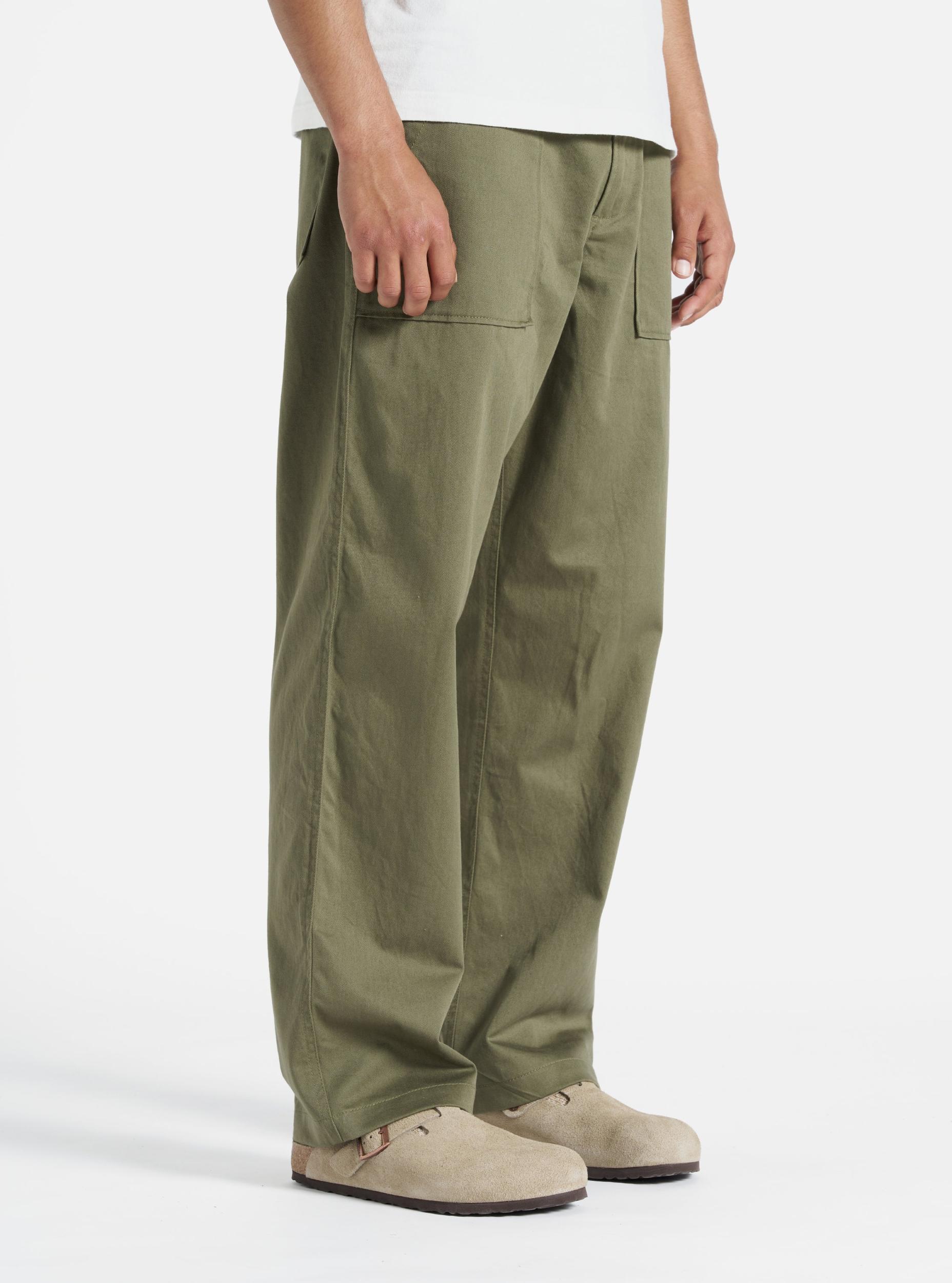 Light Olive Twill Fatigue Pant Product Image