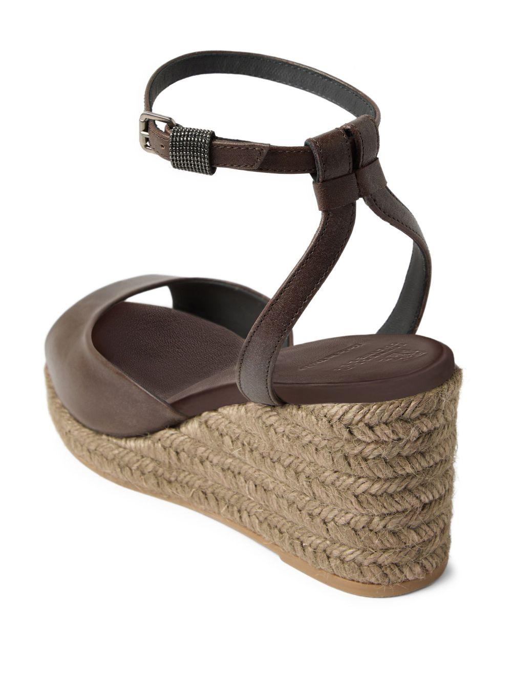 55mm Monili-detail espadrilles Product Image