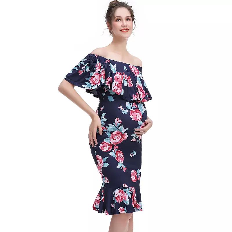 Maternity Pokkori Nursing Mermaid Dress, Women's,  Product Image