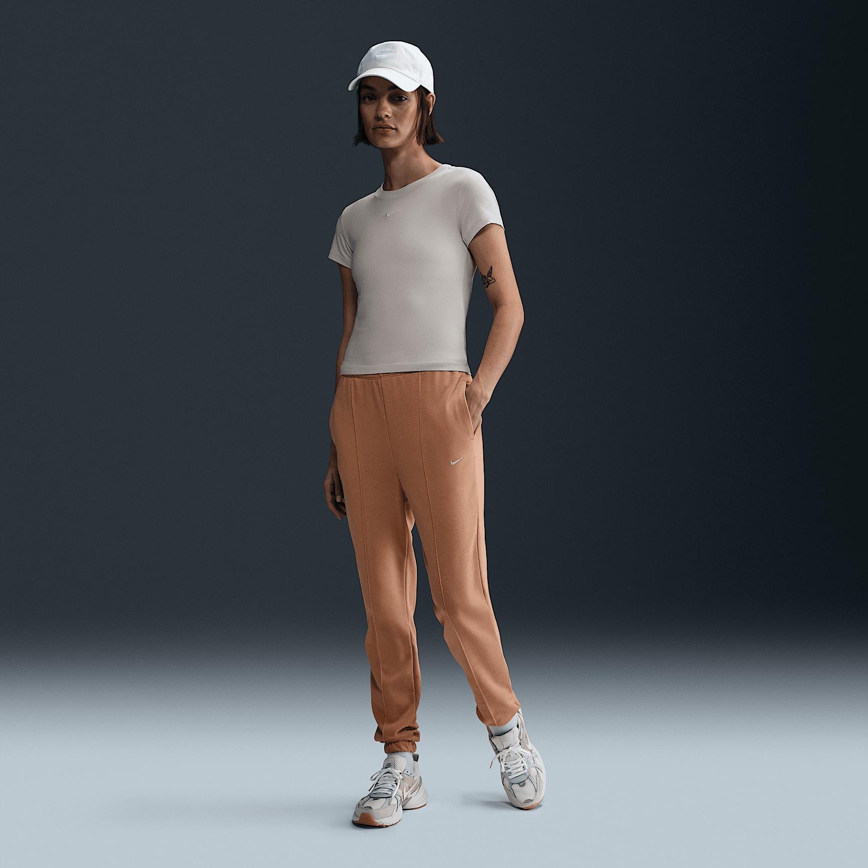 Nike Womens Nike Chill Knit Crop T-Shirt - Womens Product Image