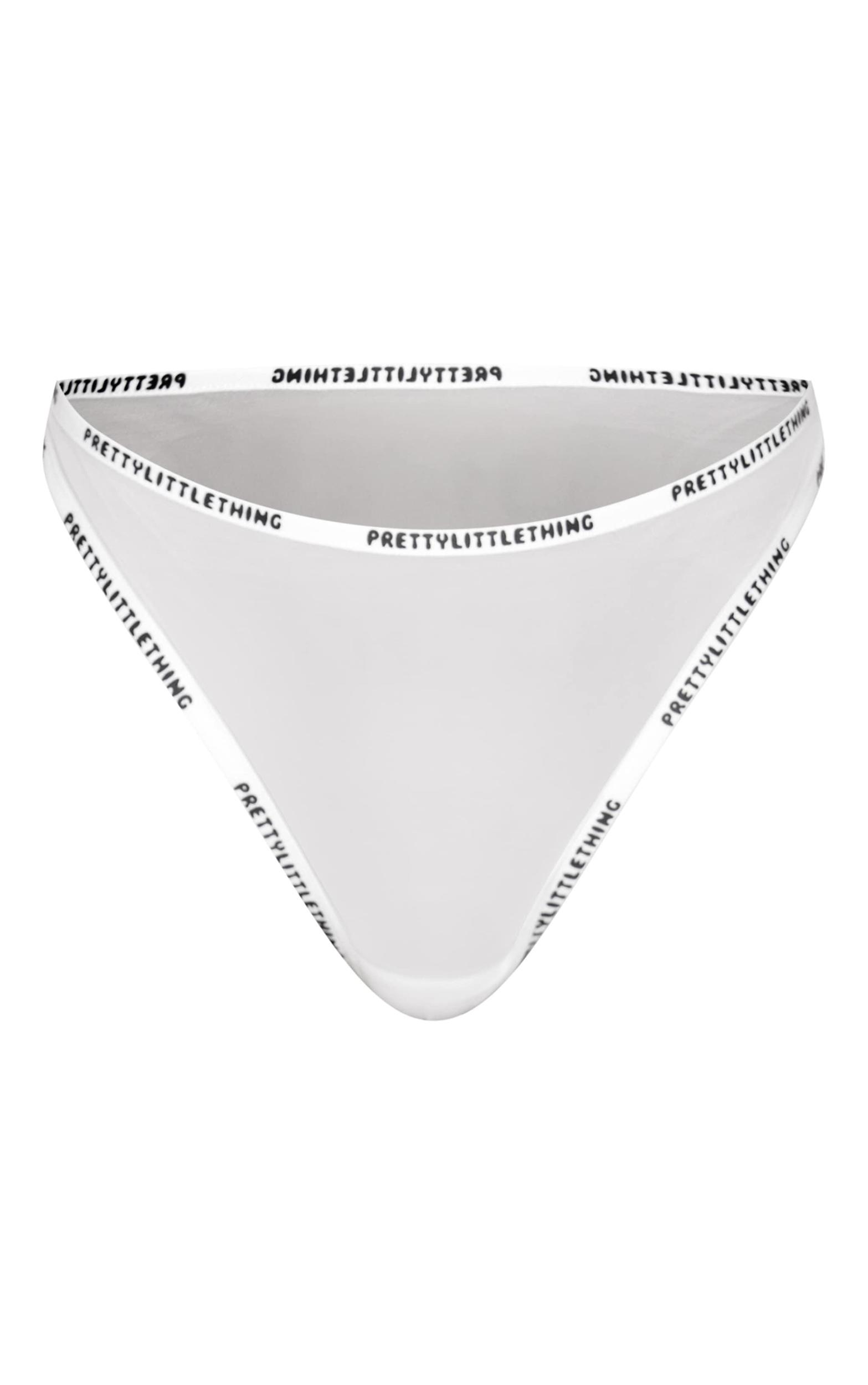 PRETTYLITTLETHING White Mesh Panties Product Image