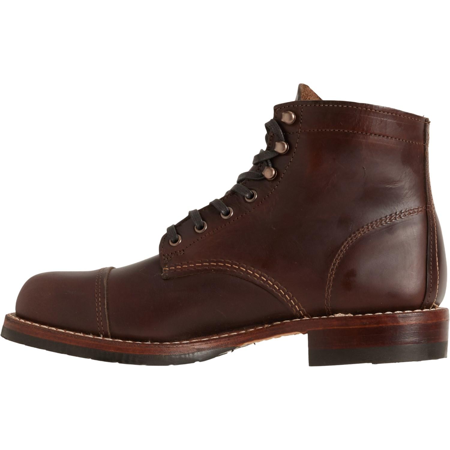 Wolverine 1000 Mile Leather Sole Boots - Leather, Factory Seconds (For Men) Product Image