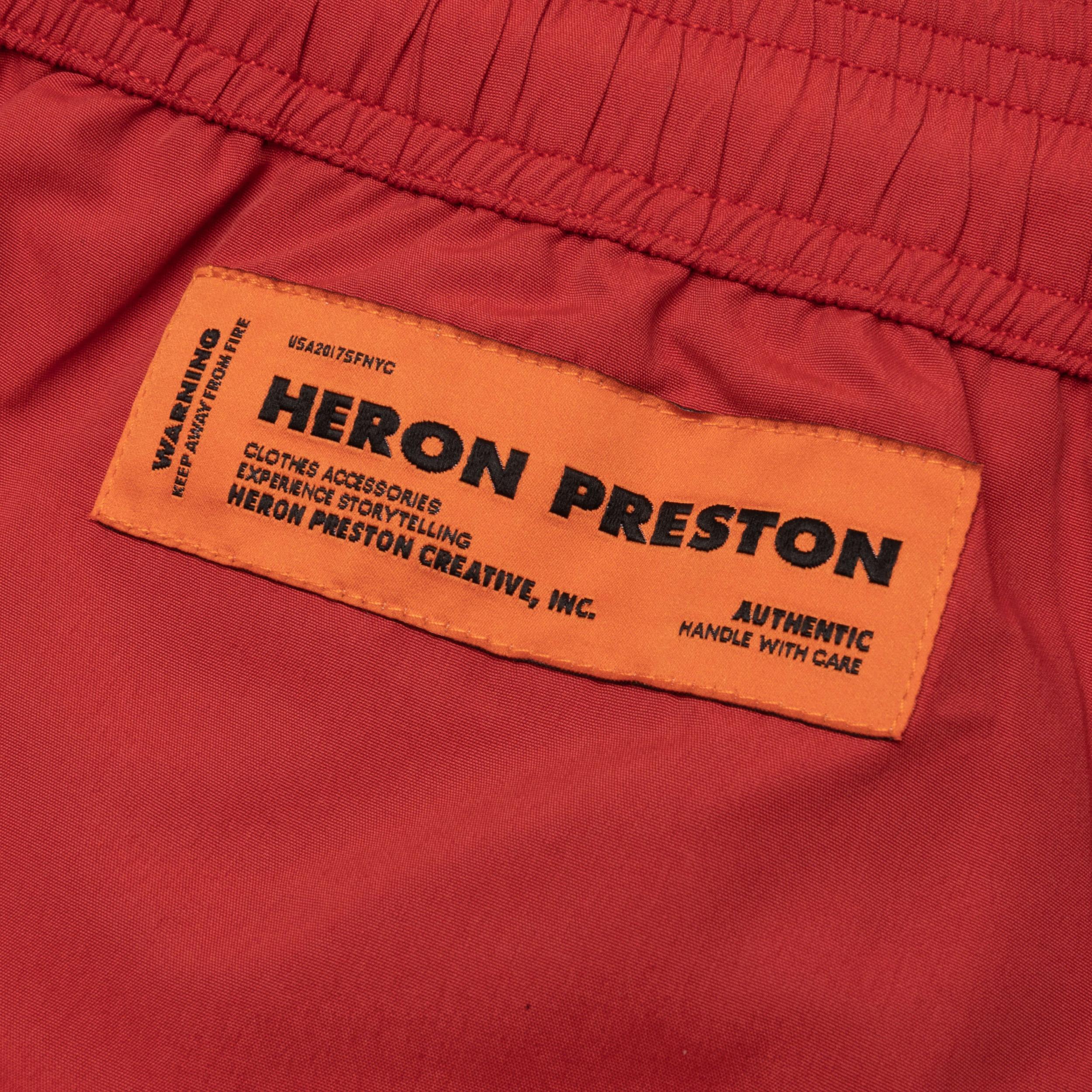 Nylon Swim Shorts - Red Male Product Image