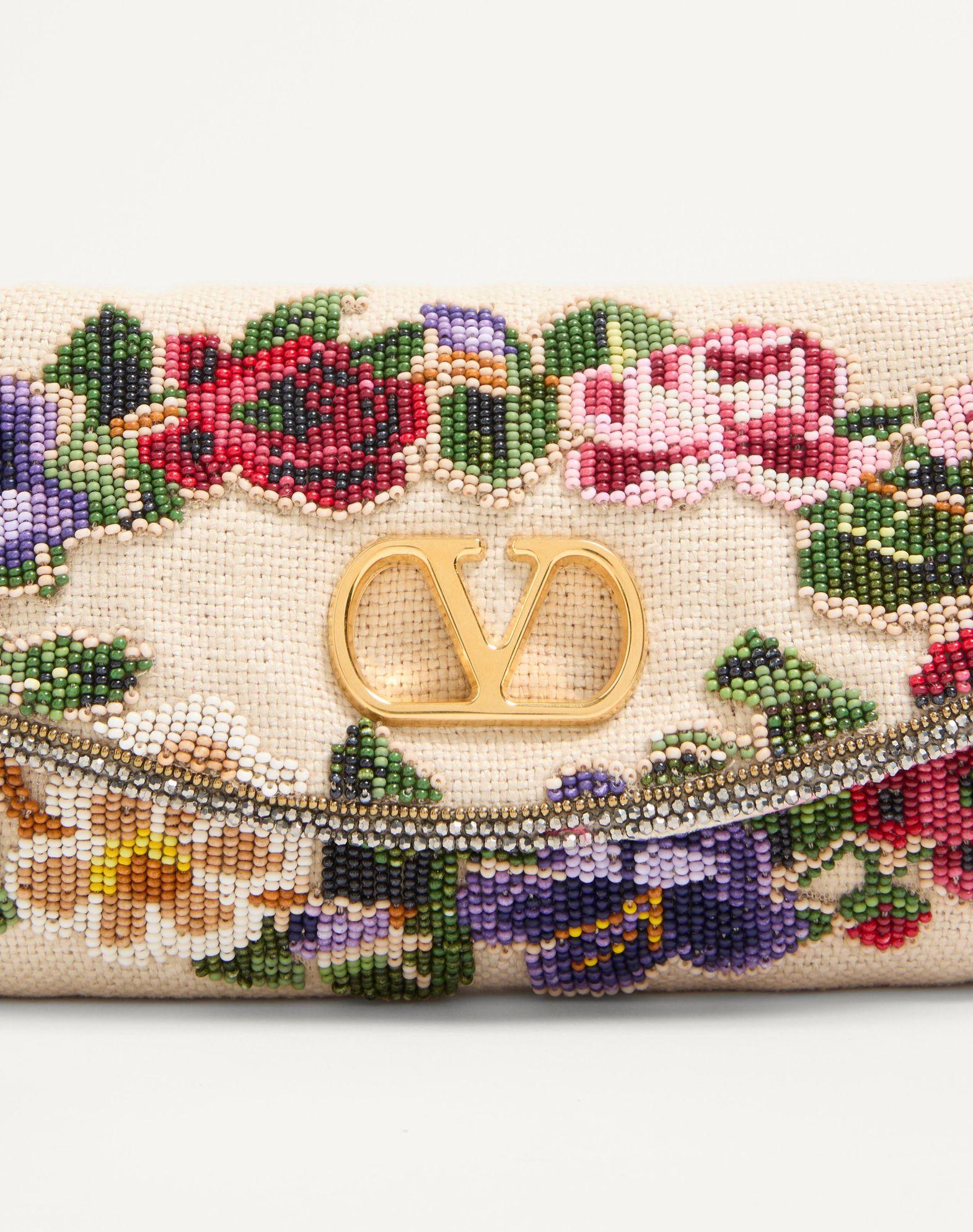 Valentino Garavani Vain Soft Embroidered Small Shoulder Bag Product Image