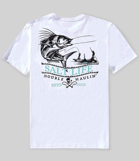 Salt Life Double Haulin Short Sleeve Pocket T-Shirt Product Image