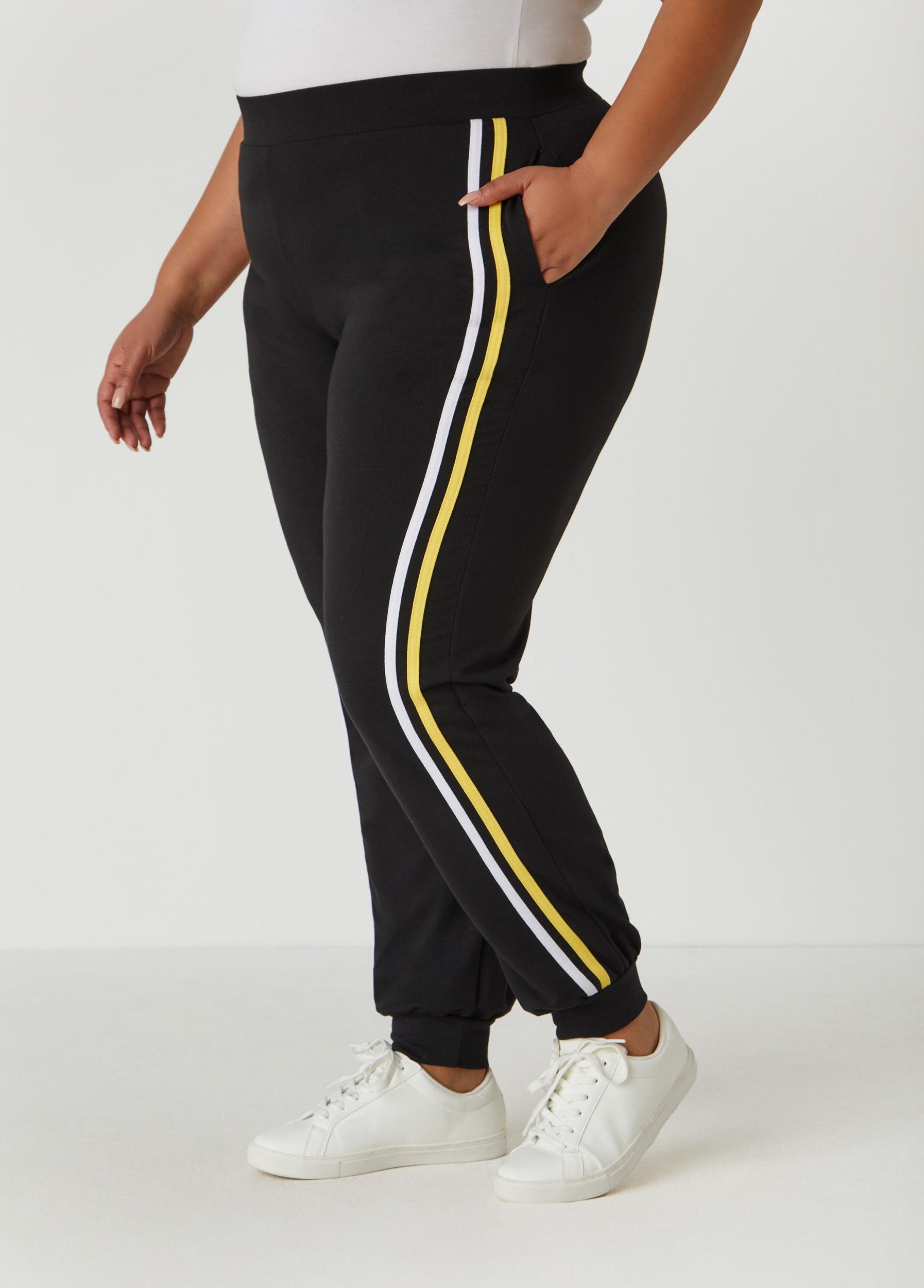 Striped Pull On Joggers Product Image