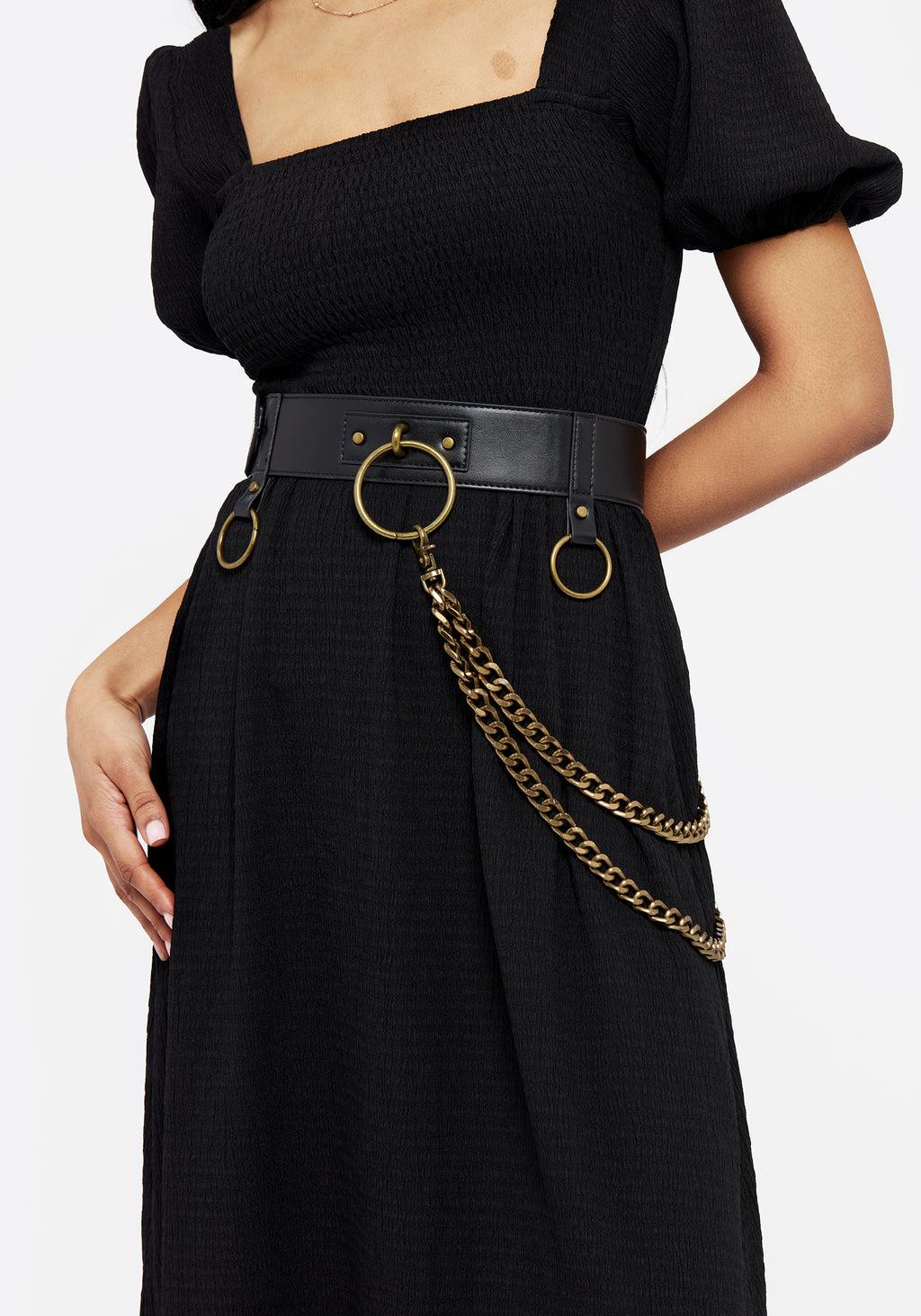 Calliope Chain Belt - Brass Product Image