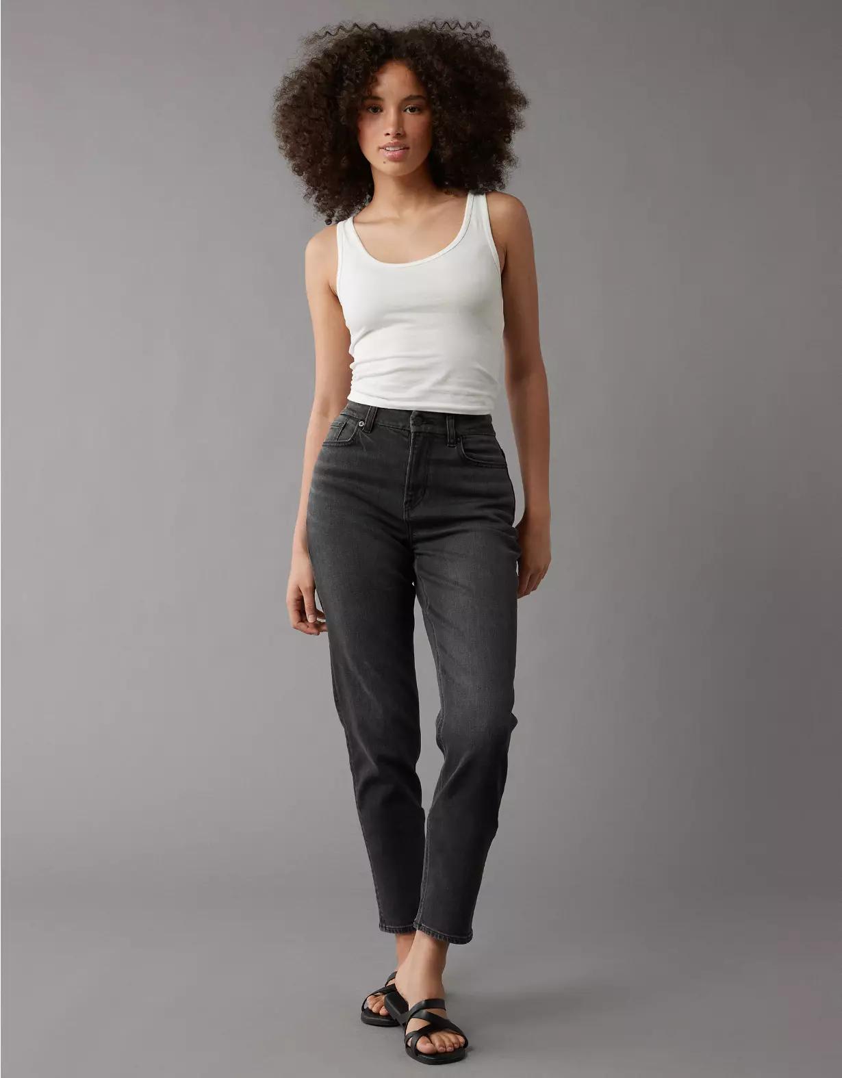 AE Stretch Curvy Mom Jean Product Image
