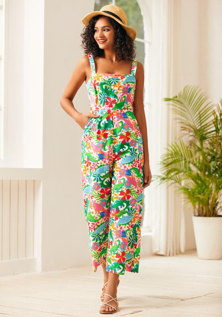 Funky Flare Jumpsuit Product Image