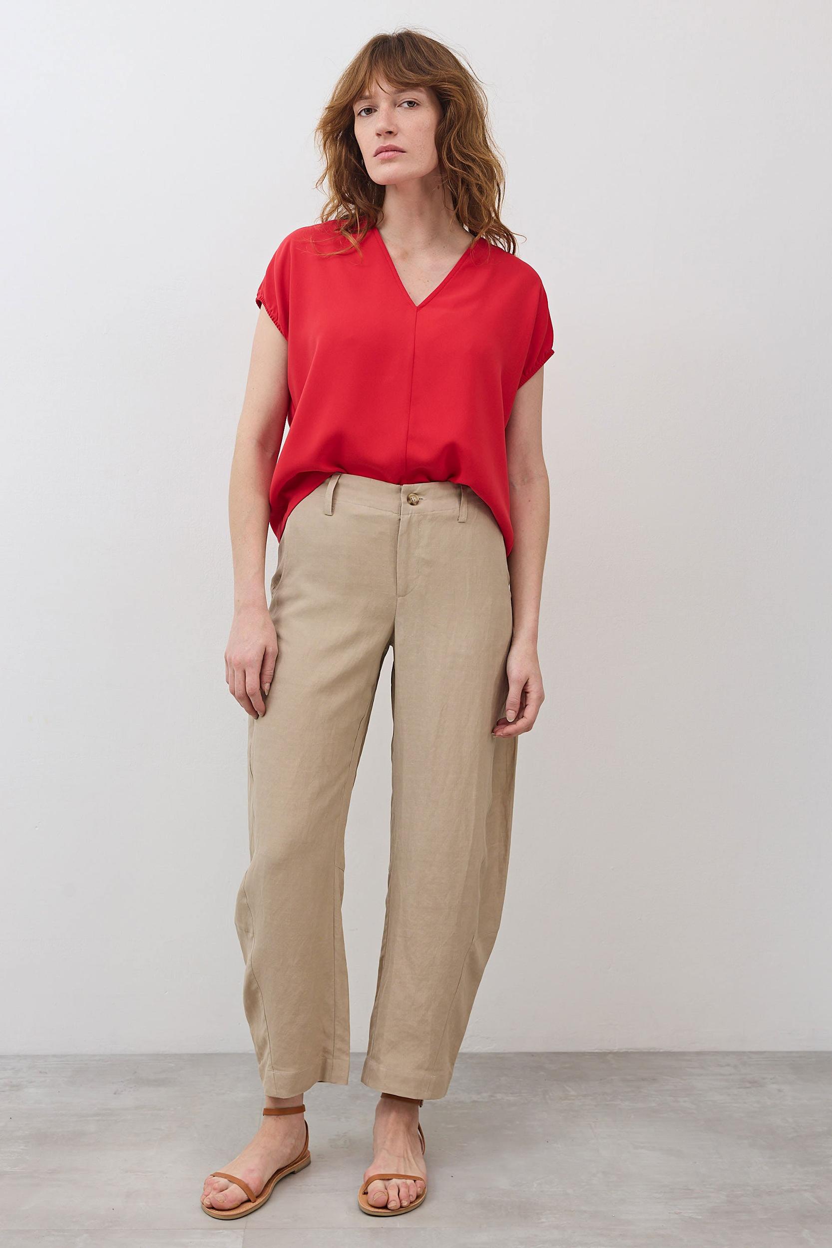The Nuanced V-Neck Top Product Image