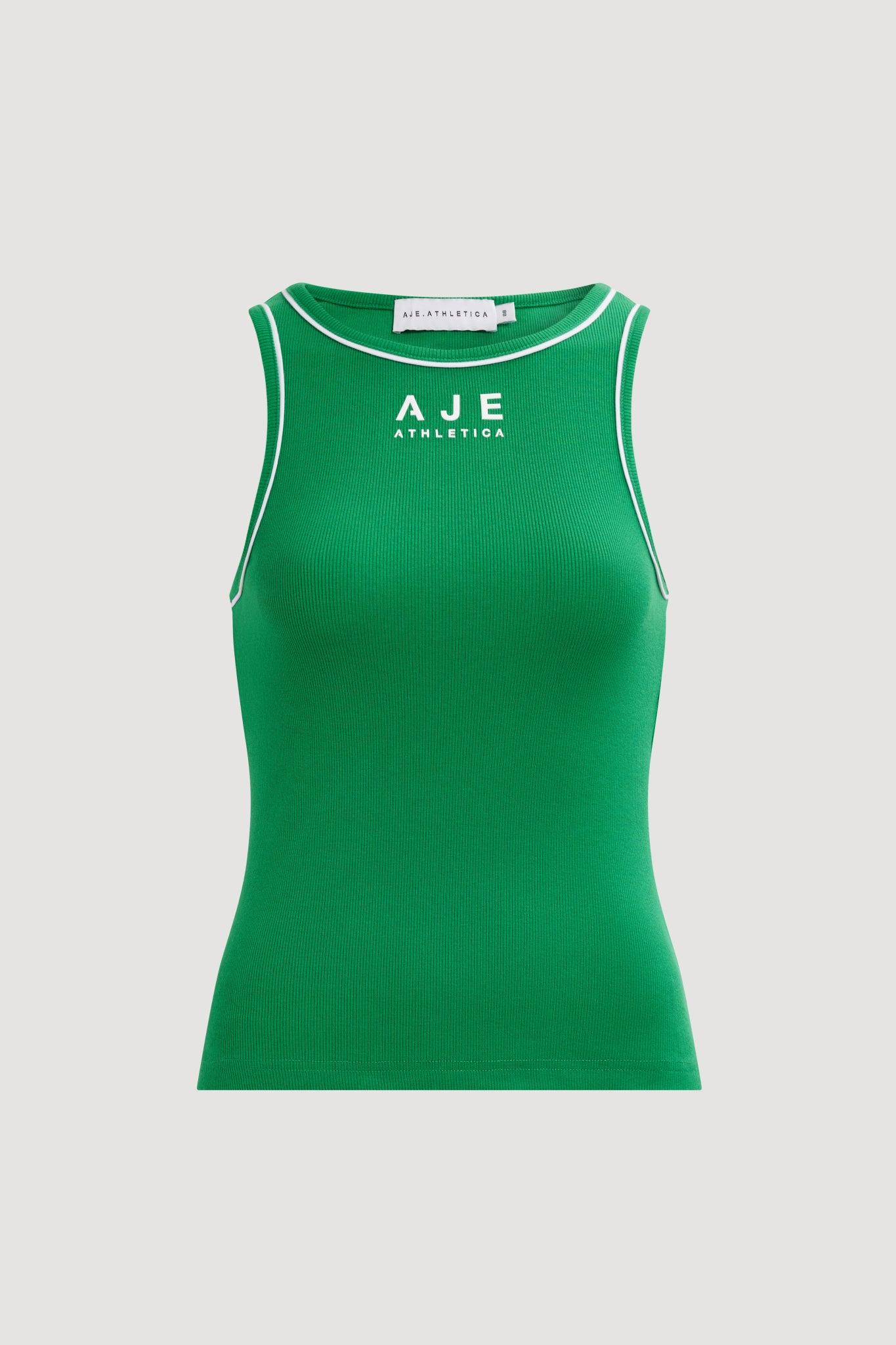 Layered Racerback Tank 142-GREEN BOOST / 4 Product Image
