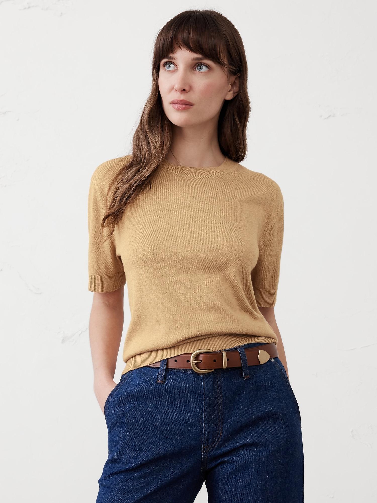 Forever Short-Sleeve Sweater Product Image